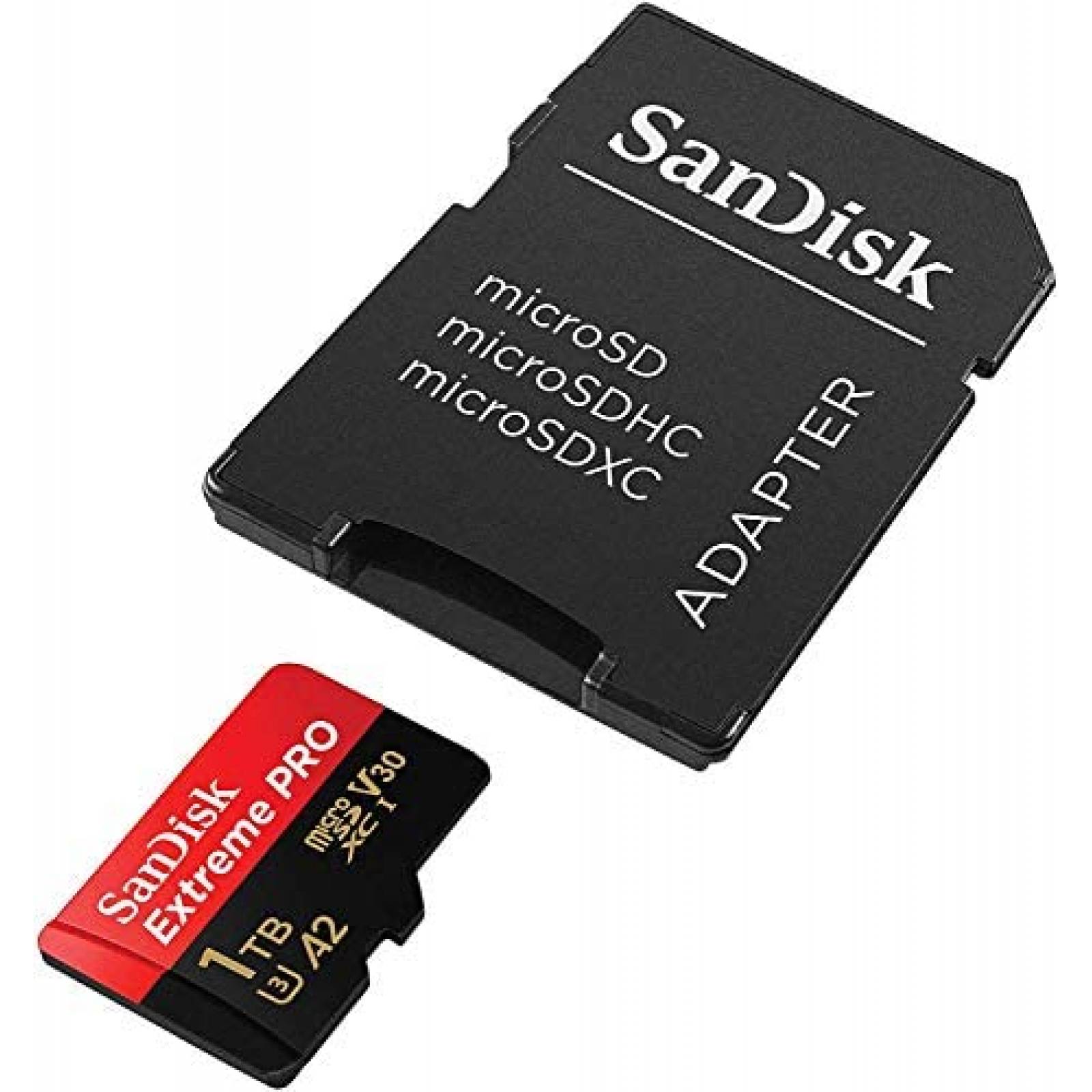 Memoria SanDisk Extreme Pro 1TB Micro SD telefono -Negro