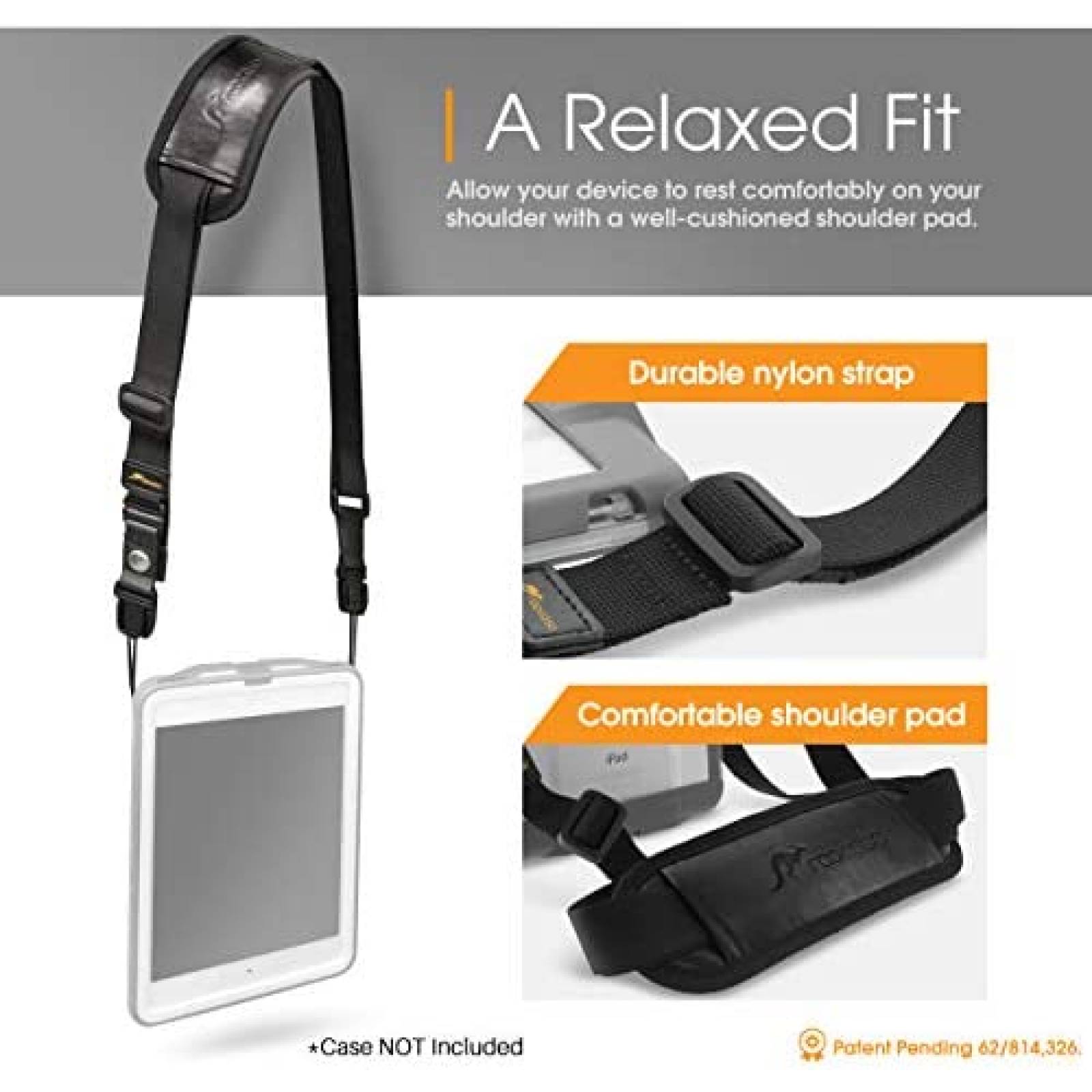 Funda Rigida RooCASE para iPad Pro/Air/Mini 9.7'' -Blanco