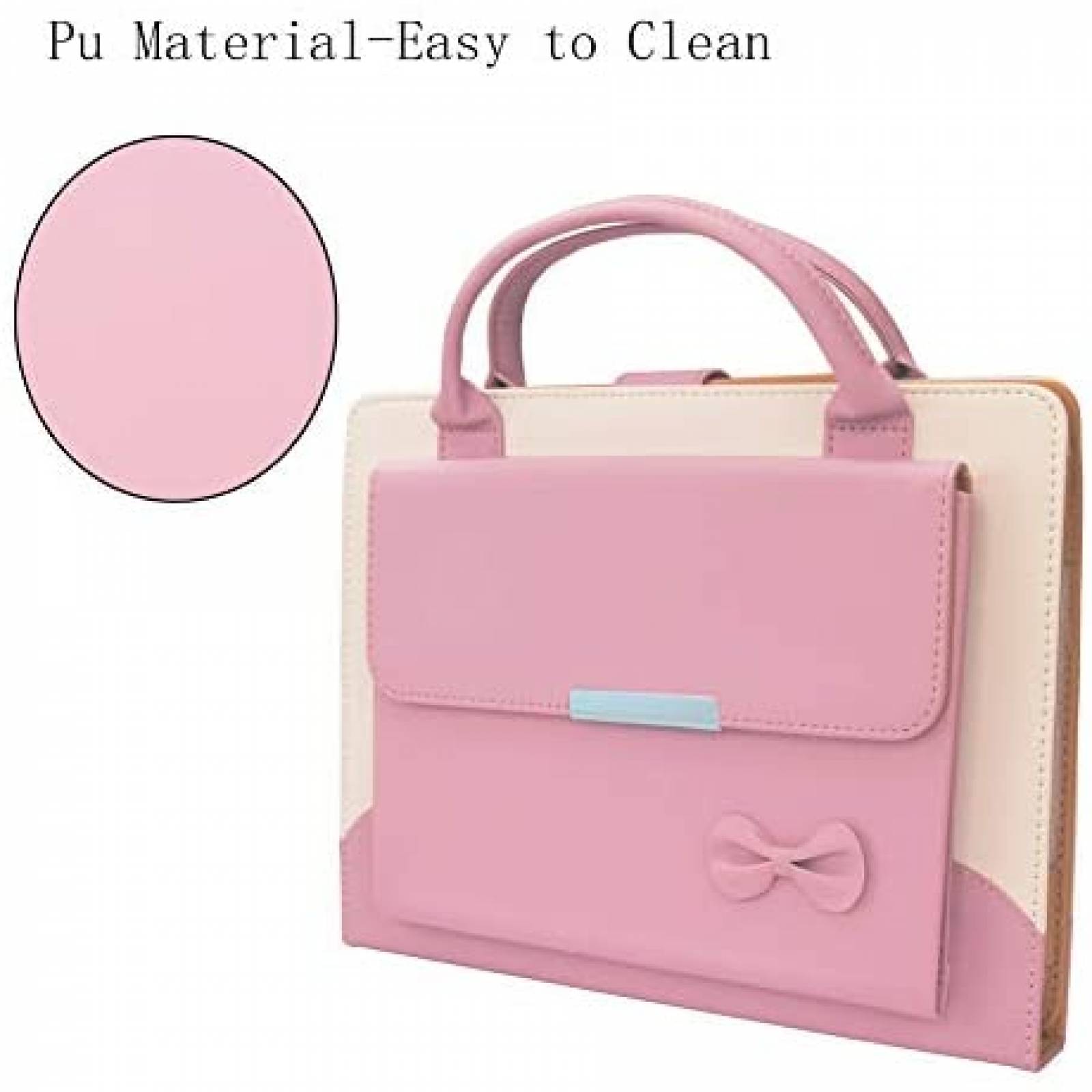 Funda de Bolso FEENM para iPad Pro de 11''cde Piel -Rosa