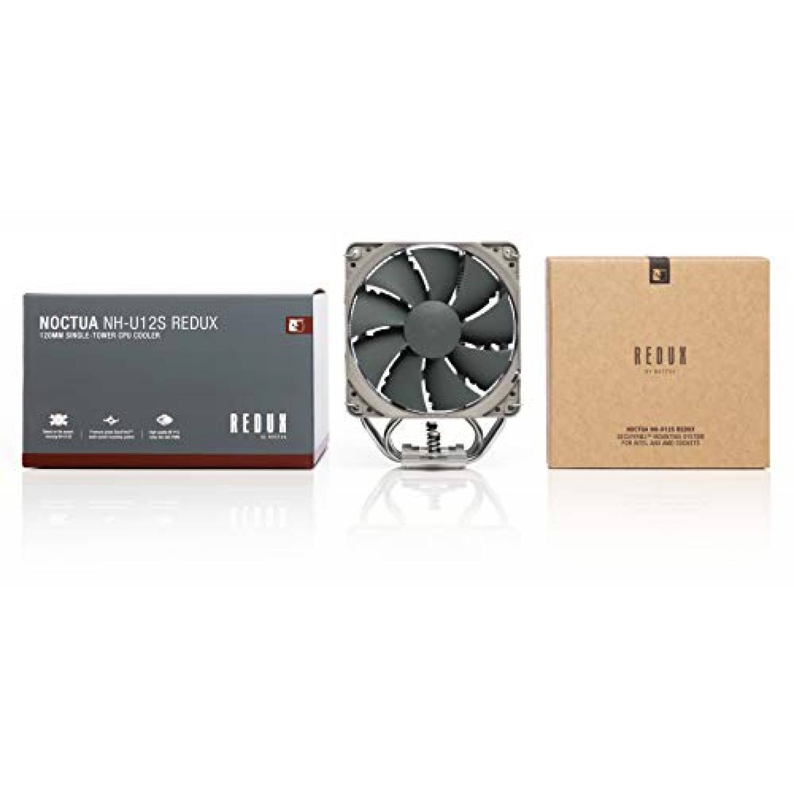 Abanico para CPU Noctua NH-U12S Redux 120mm -Gris