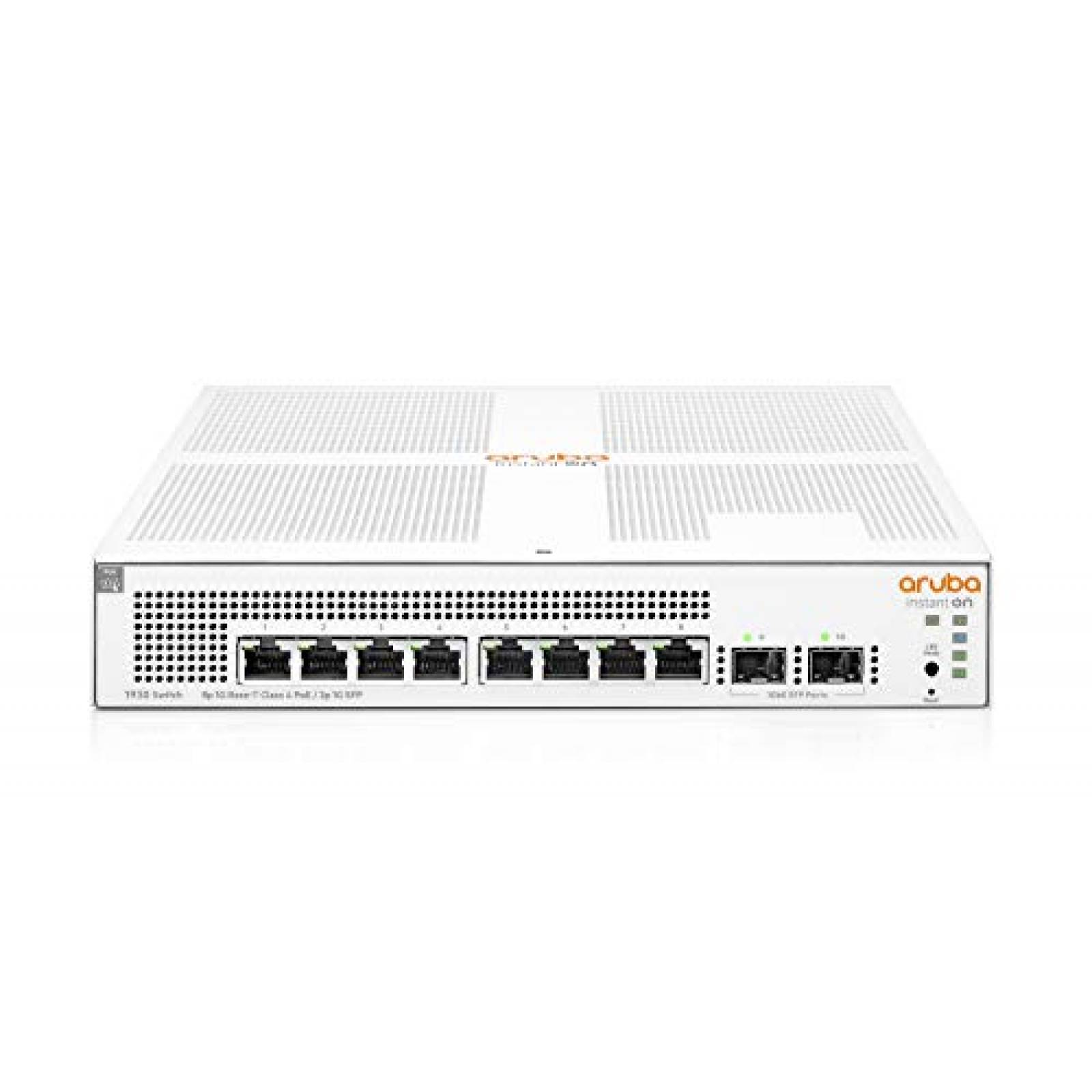 Conmutador Aruba JL681AABA 8G 2SFP PoE 124W -Blanco