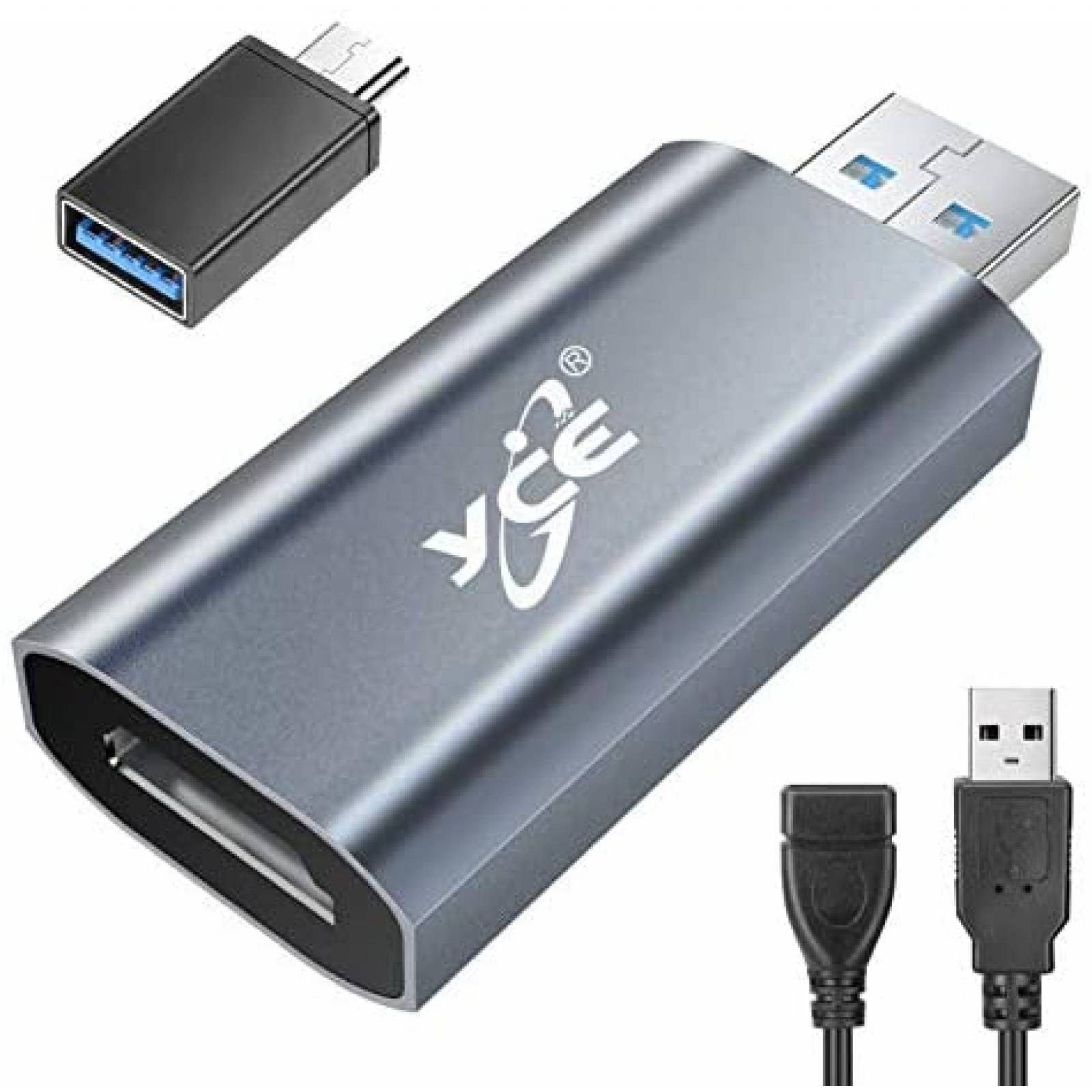 Capturador Video YCE HDMI 1080p 60fps Gamer DSLR -Gris