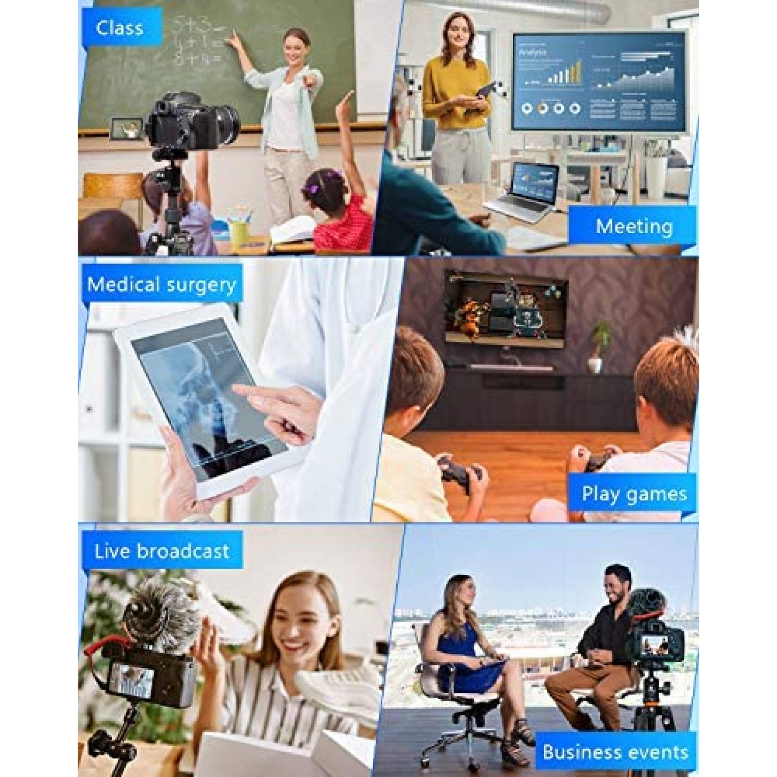 Capturador Video YCE HDMI 1080p 60fps Gamer DSLR -Gris