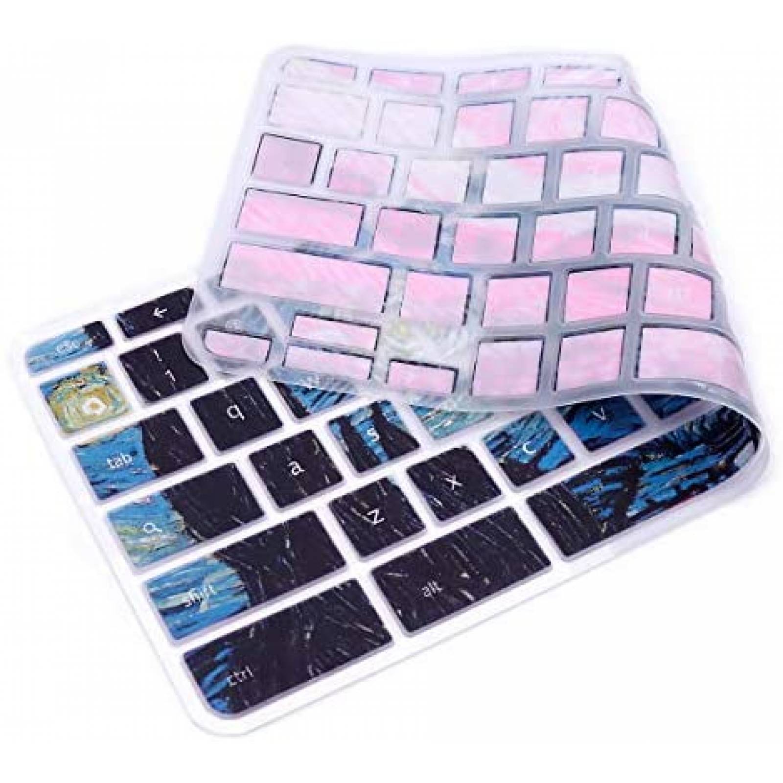 Funda Protectora de Silicon HRH para Lenovo 11.6'' -Azul