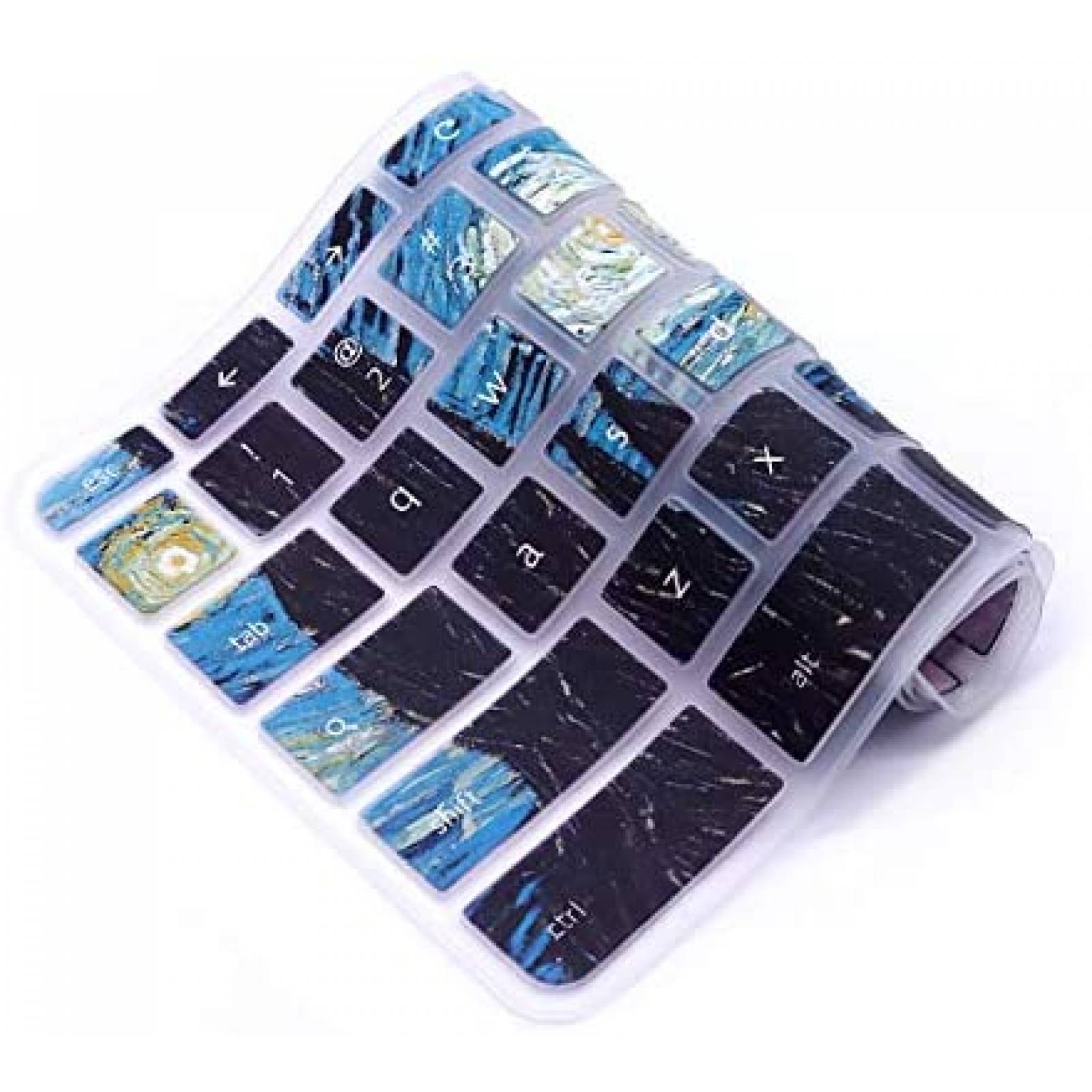 Funda Protectora de Silicon HRH para Lenovo 11.6'' -Azul