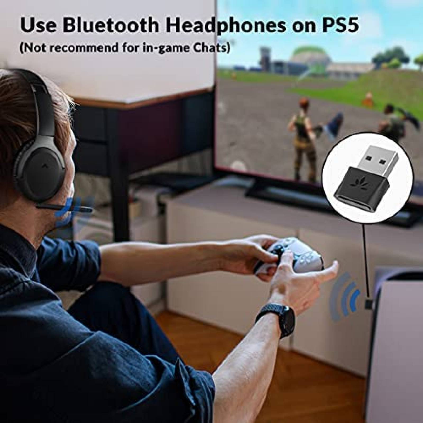 Adaptador Avantree DG80 Bluetooth Comaptible -Negro