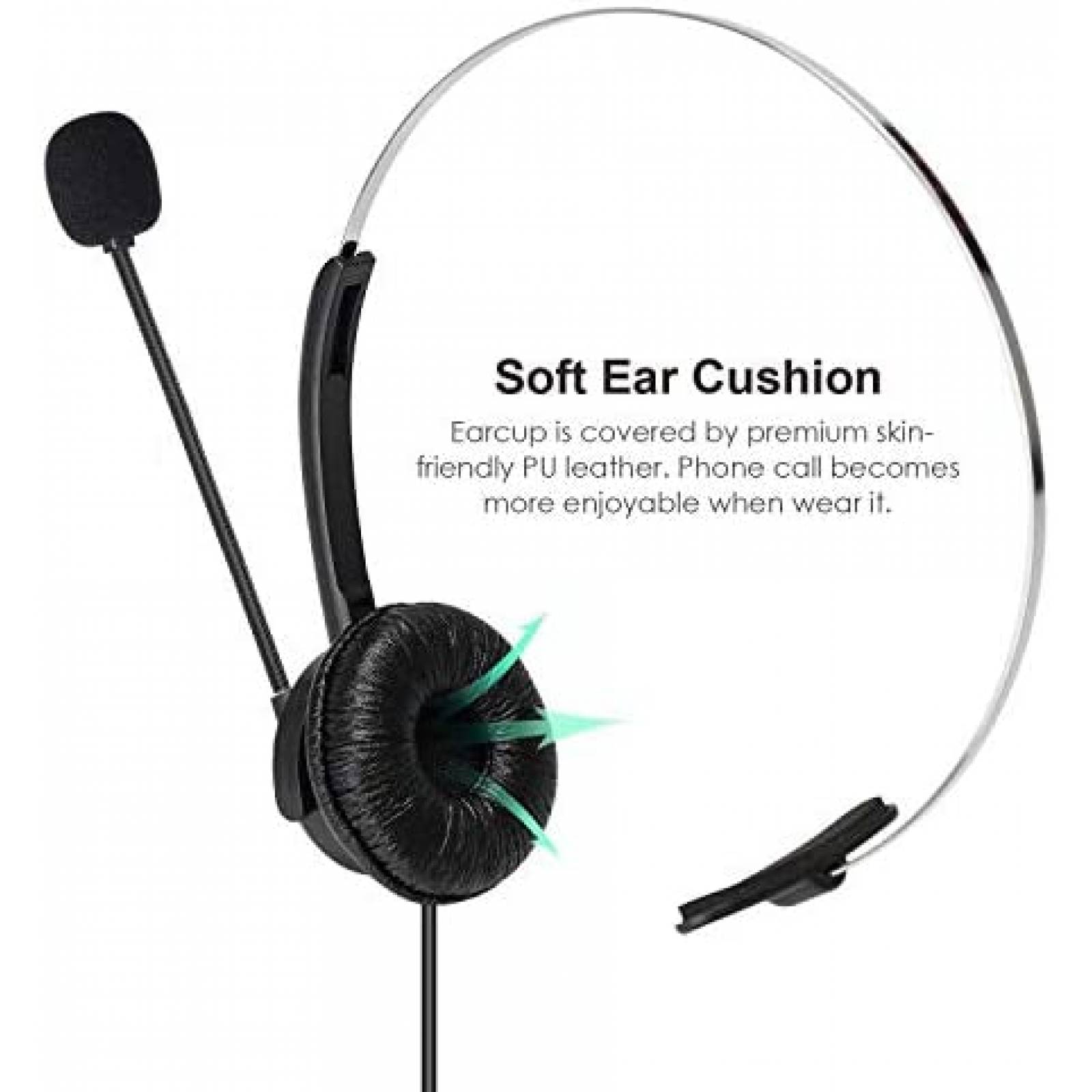 Camara Web AUSDOM AW635 FHD Mas Auriculares De PC -Negro