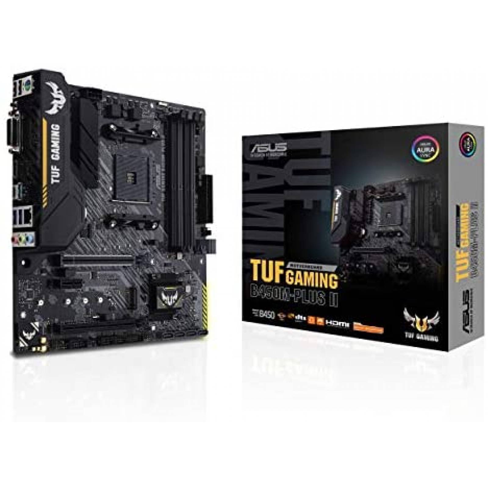 Motherboard ASUS B450M PLUS II Compatible con Ryzen 5000