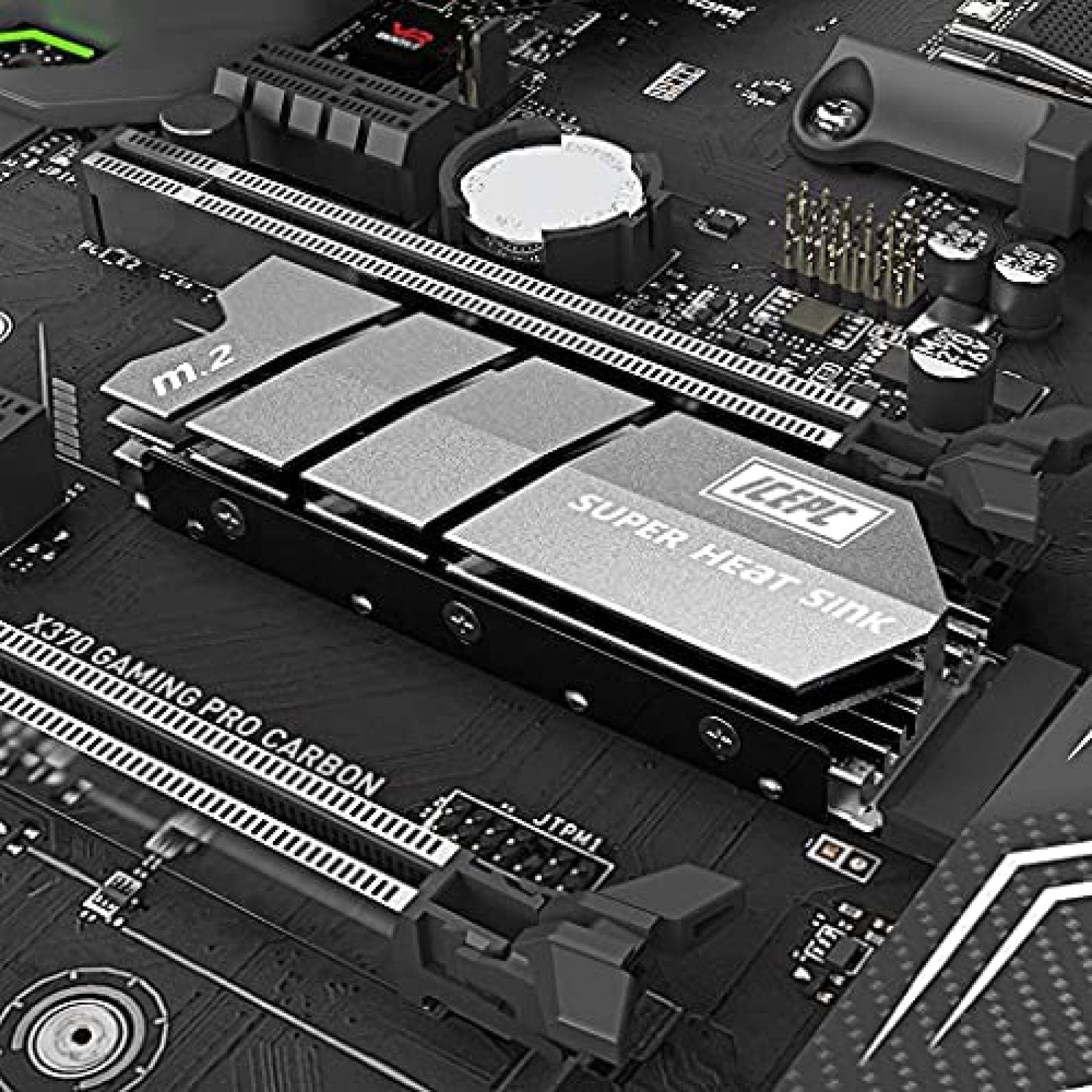 Disipador de calor icepc M.2 2280 SSD NVMe NGFF -Gris