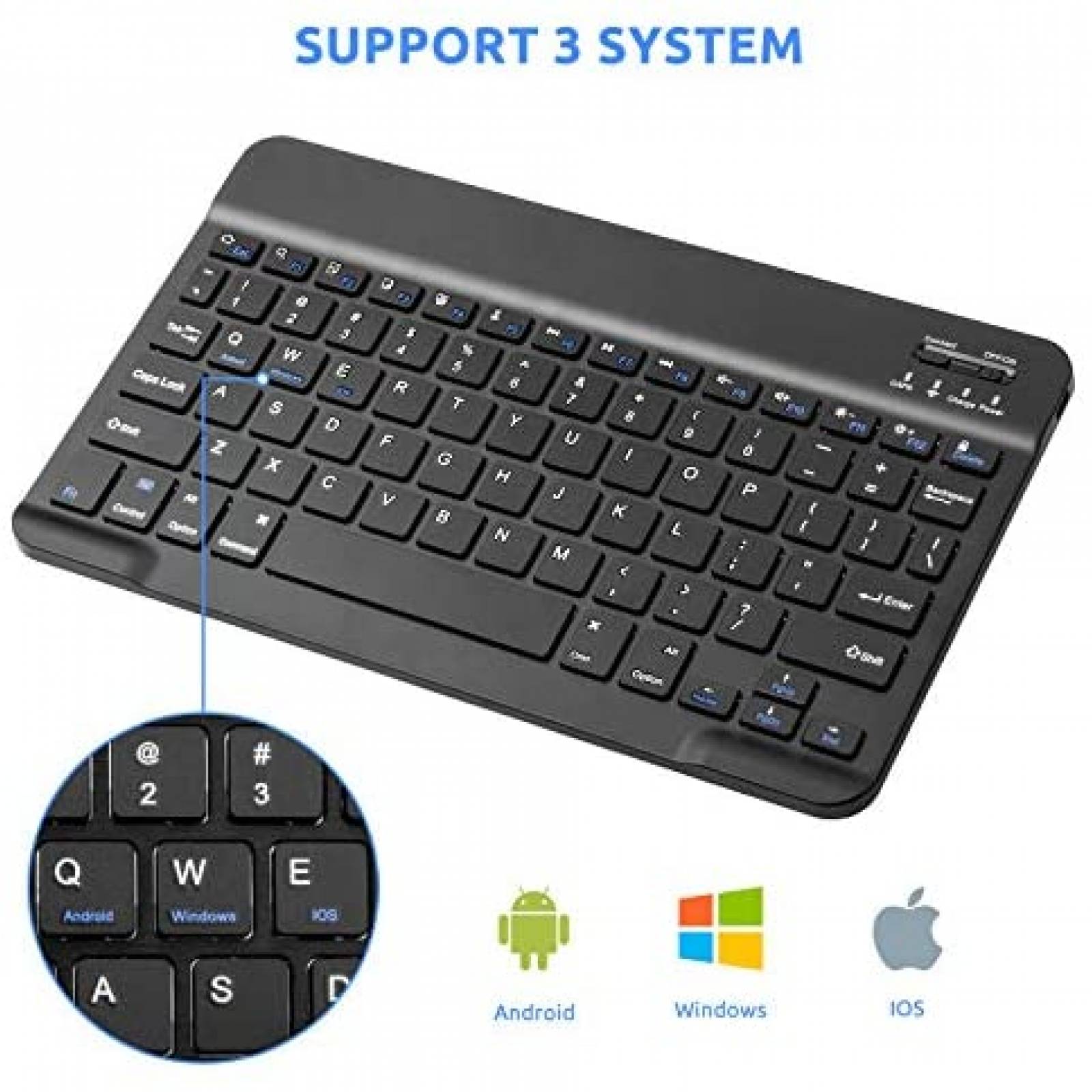 Teclado para Tablet EDIVIA Samsung Galaxy Tab S7 Inalambrico