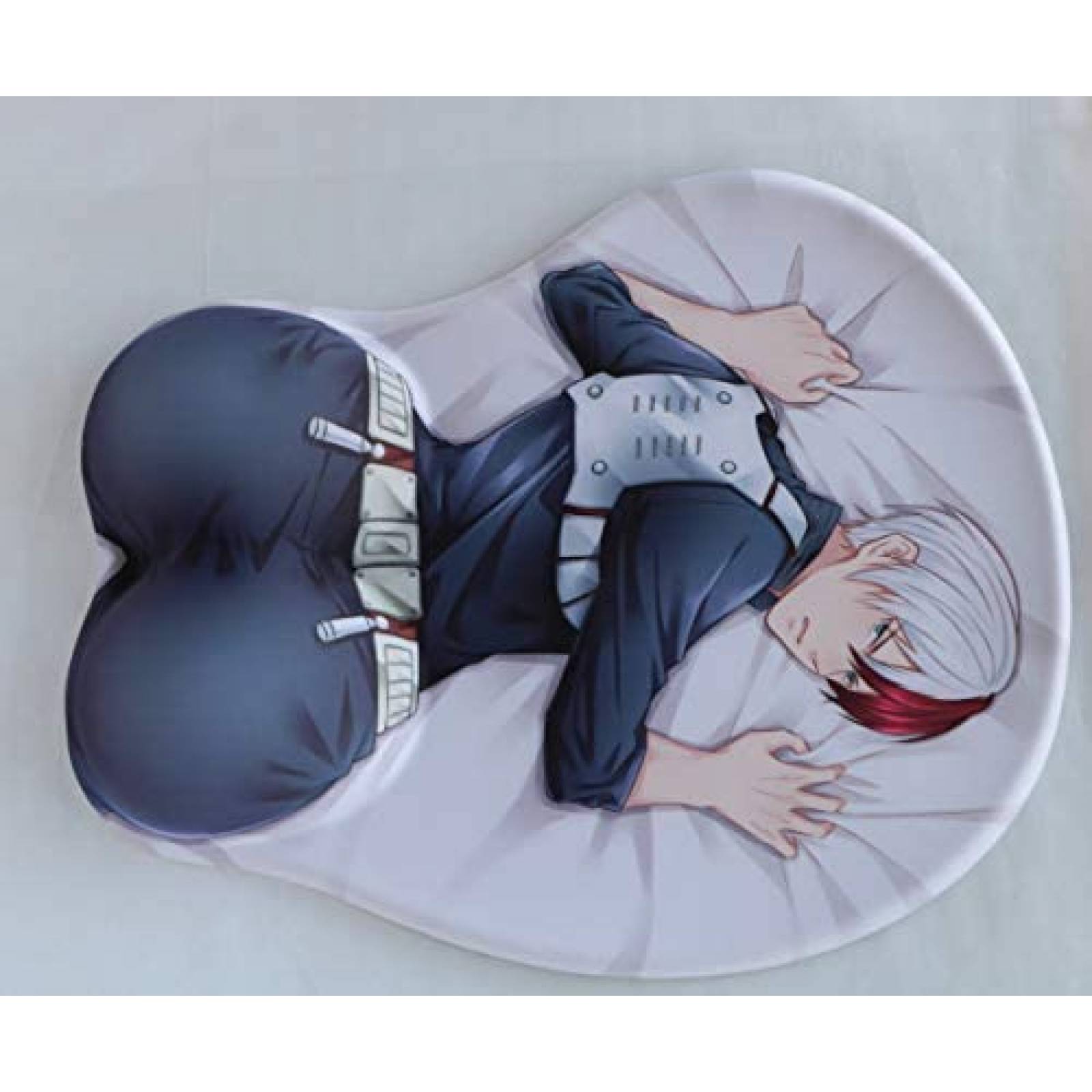 Mouse Pad Generico Shoto Todoroki 26x22.5cm -Blanco