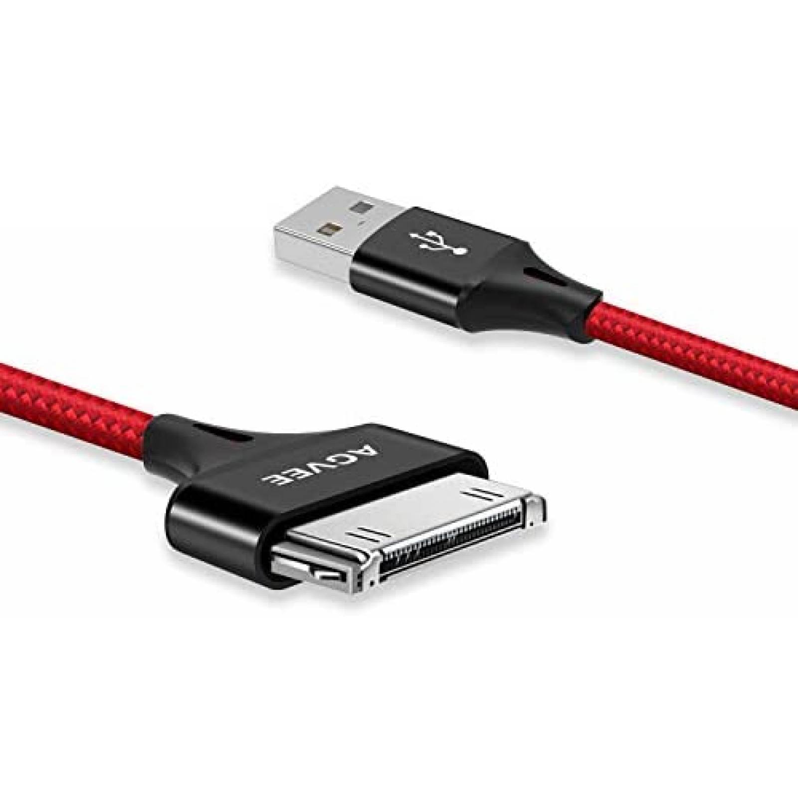 Cable AGVEE BB4S-BR02 6' 30 Pin Compatible Para iPhone 4