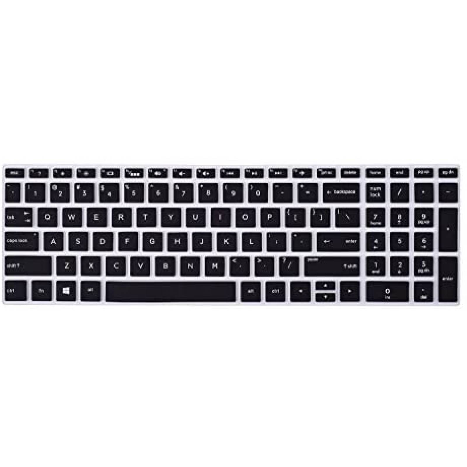 Cubre Teclado CaseBuy para Laptop HP 17.3'' -Negro