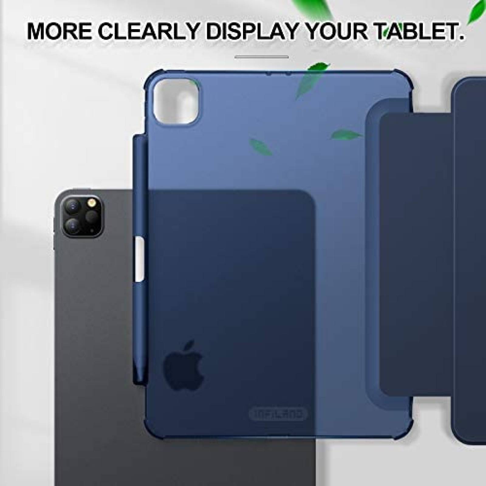 Funda Triple INFILAND para iPad Pro 11'' -Azul Navy
