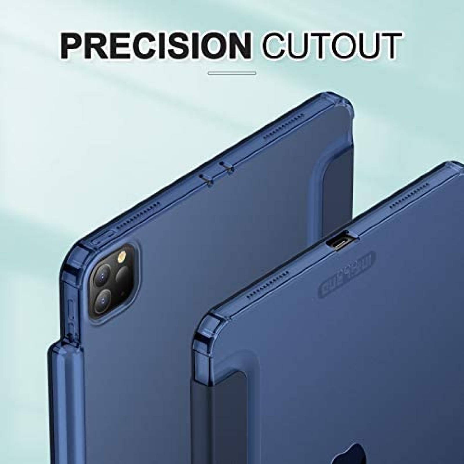 Funda Triple INFILAND para iPad Pro 11'' -Azul Navy