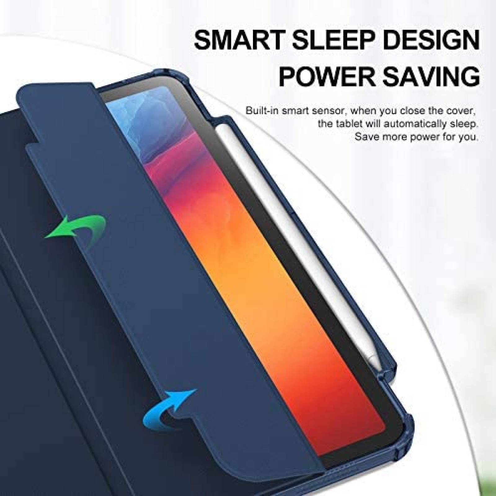 Funda Triple INFILAND para iPad Pro 11'' -Azul Navy