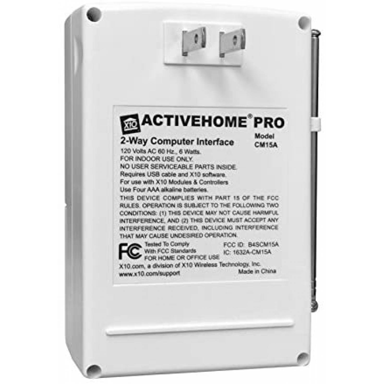 Modulo transcceptor X10 CM15A USB 10 unidades -Blanco