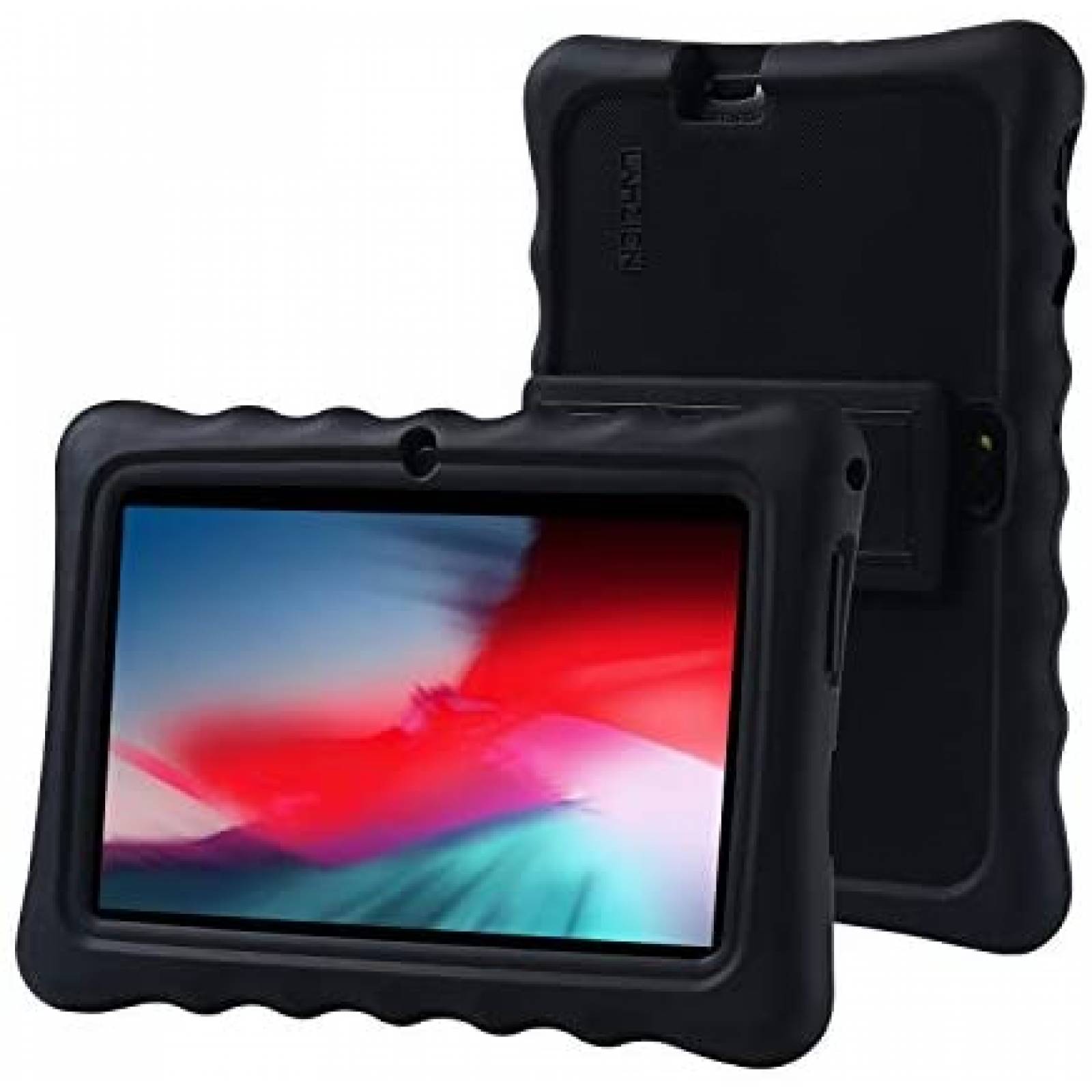 Funda LAMZIEN para Tablet Android Ajustable de 7'' -Negro
