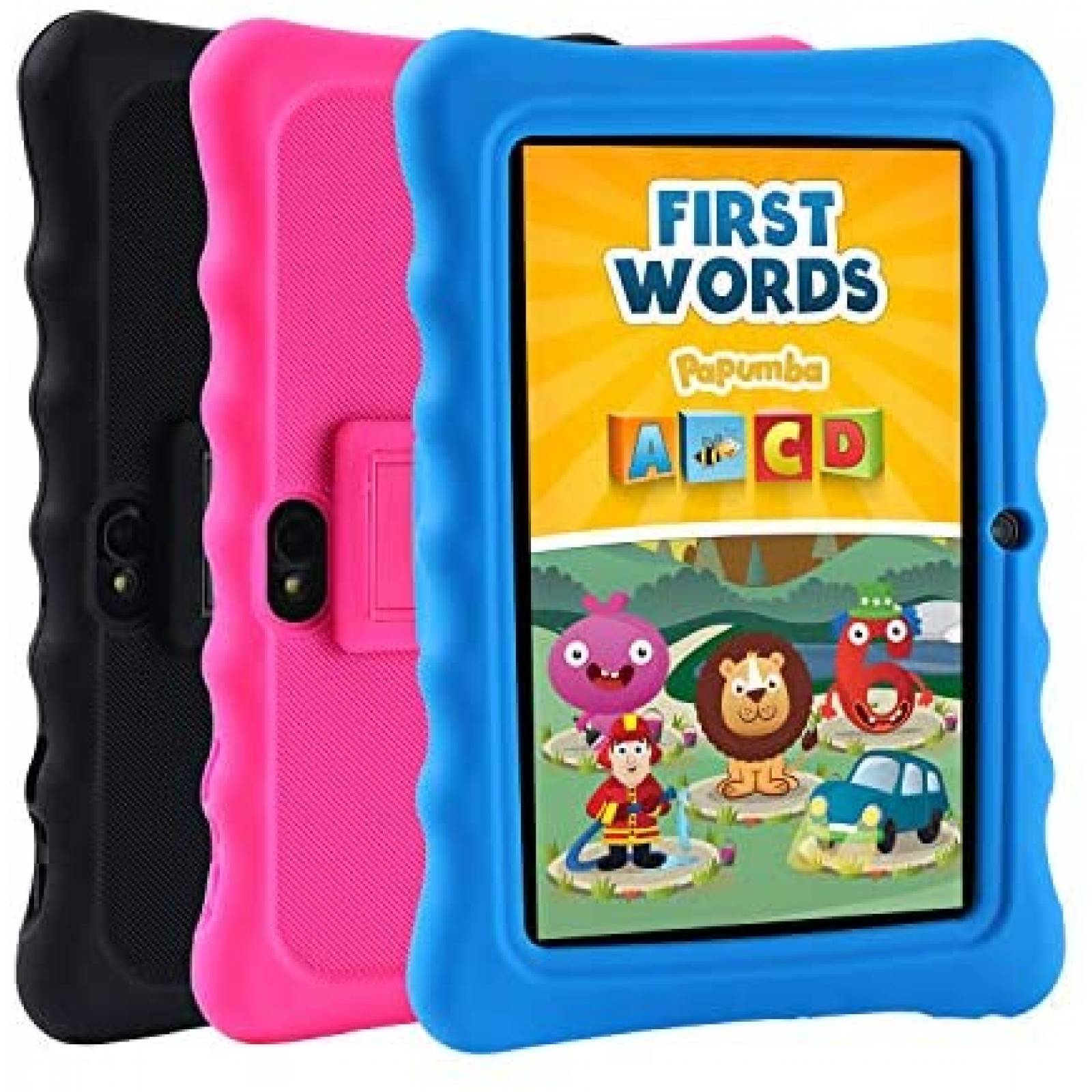 Funda LAMZIEN para Tablet Android Ajustable de 7'' -Negro