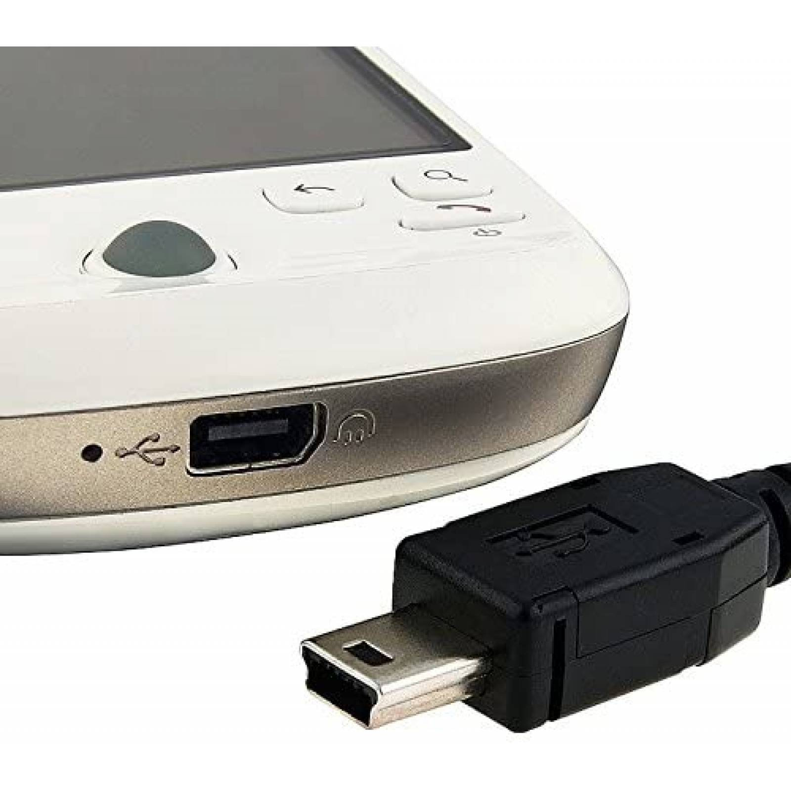 Cable USB Cuziss para Philips GoGear MP3/MP4 -Negro