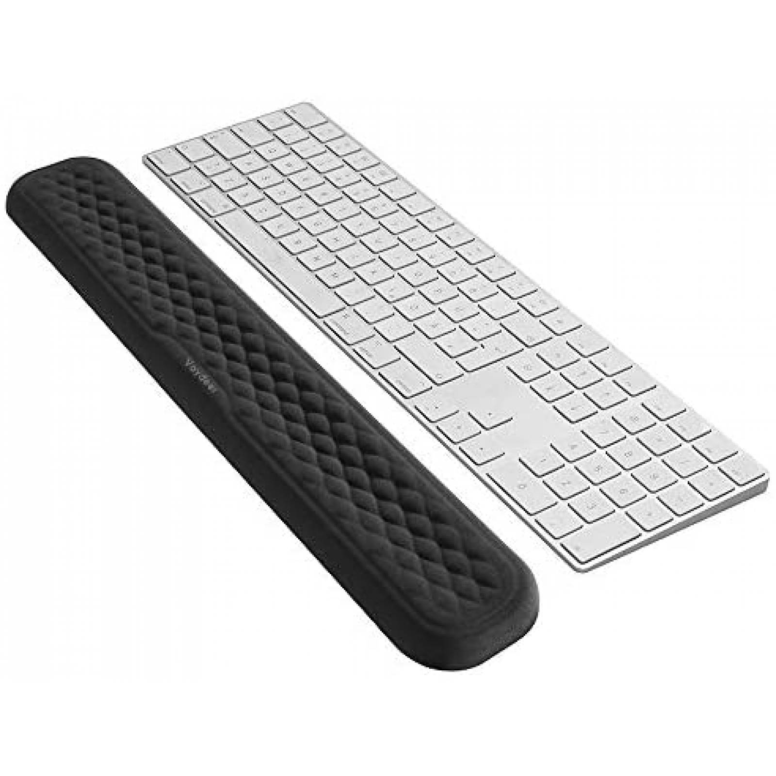 Soporte muñecas Vaydeer Memory Foam Oficina -Negro