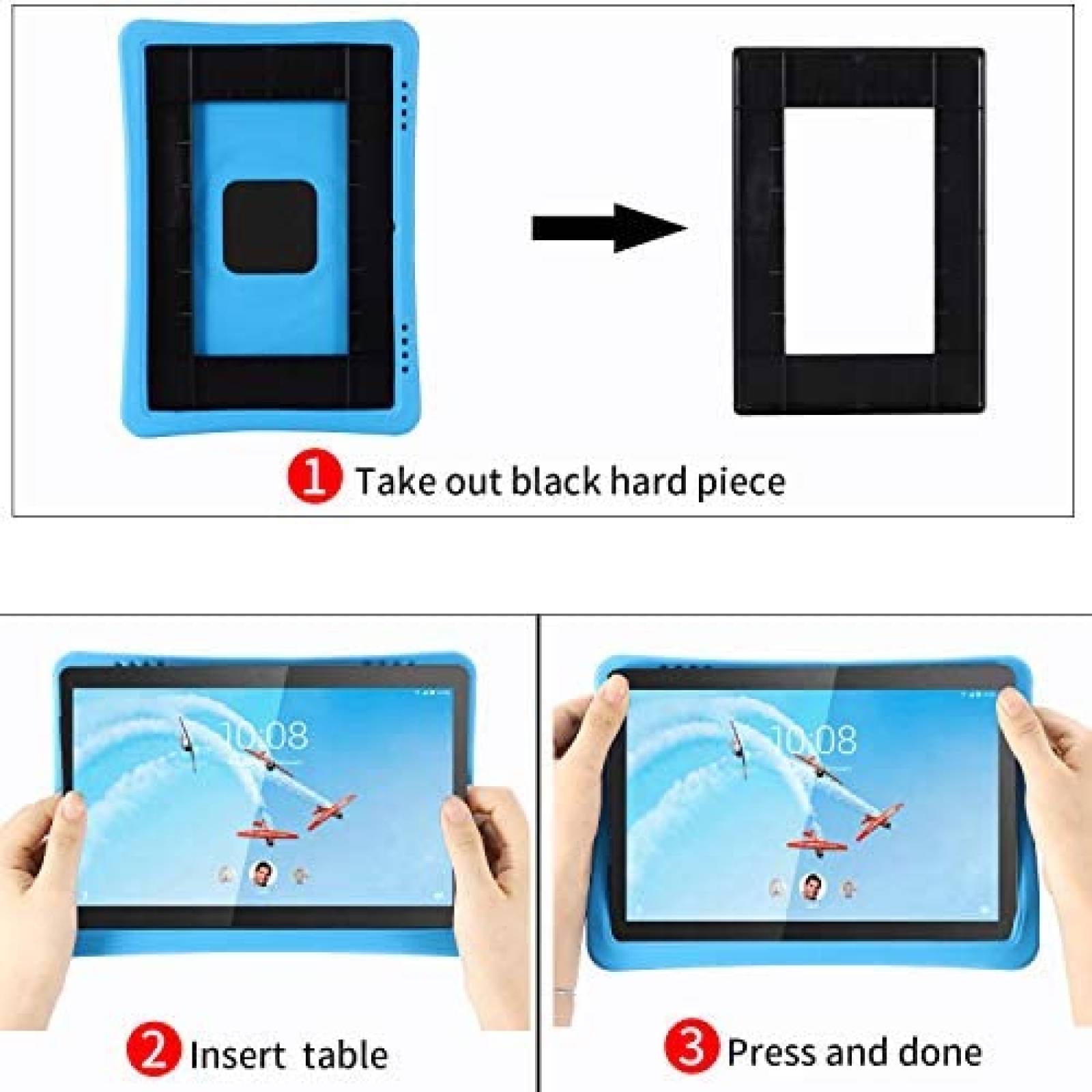 Funda para Tablet i-original Lenovo Tab E10 10.1'' de Niños