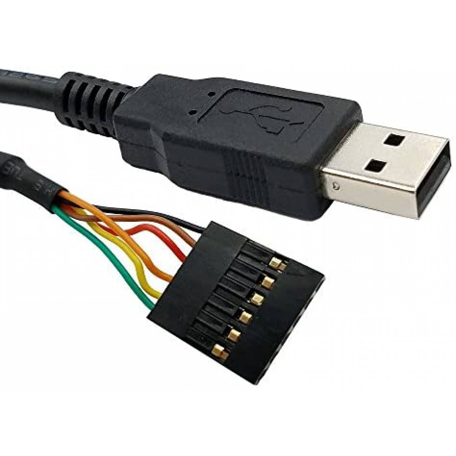 Adaptador USB Moyina USB a TTL Serie 3.3V UART -Negro
