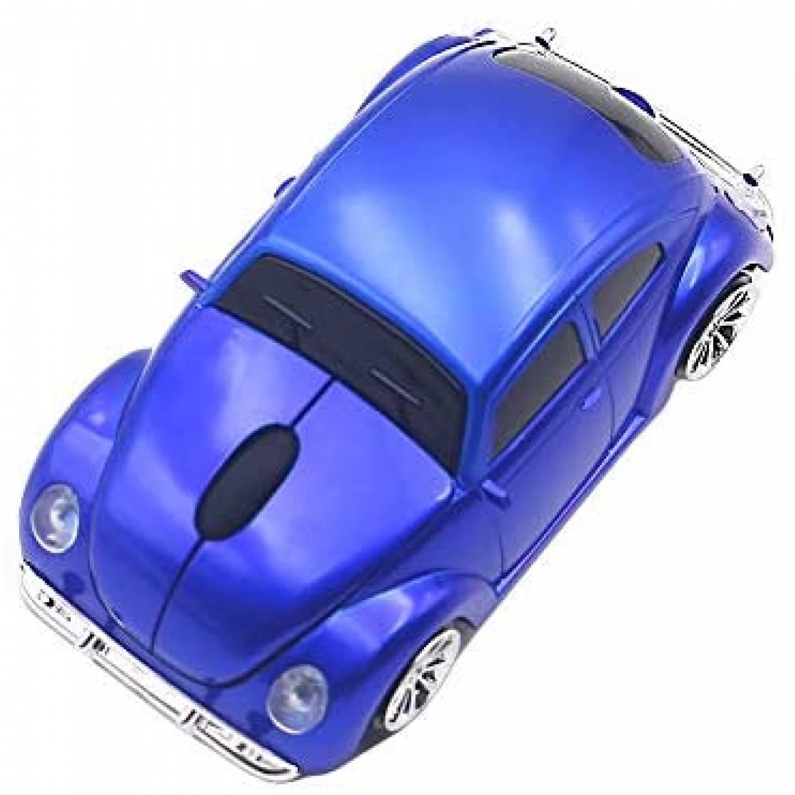 Mouse Ai5G Carro Inalambrico VW Car USB LED 2.4GHz -Azul