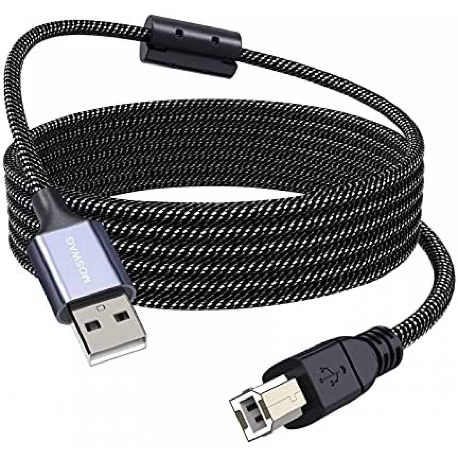 Cable De Impresora MOSWAG USB 3m Para DELL Canon HP Epson