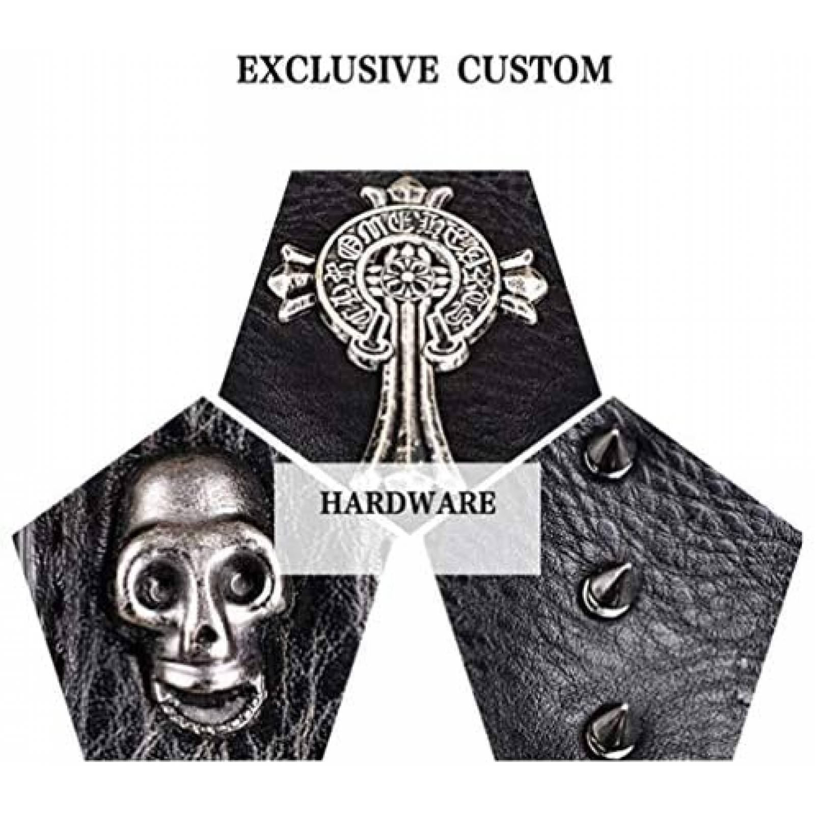 Mochila USAMYNA de Calavera con Diseño Multicapa -Negro