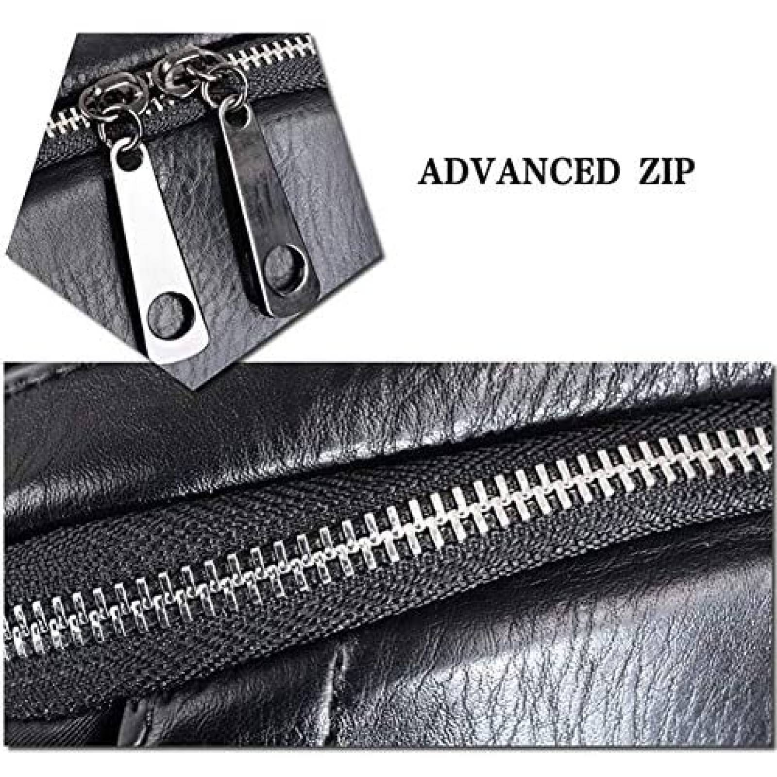 Mochila USAMYNA de Calavera con Diseño Multicapa -Negro