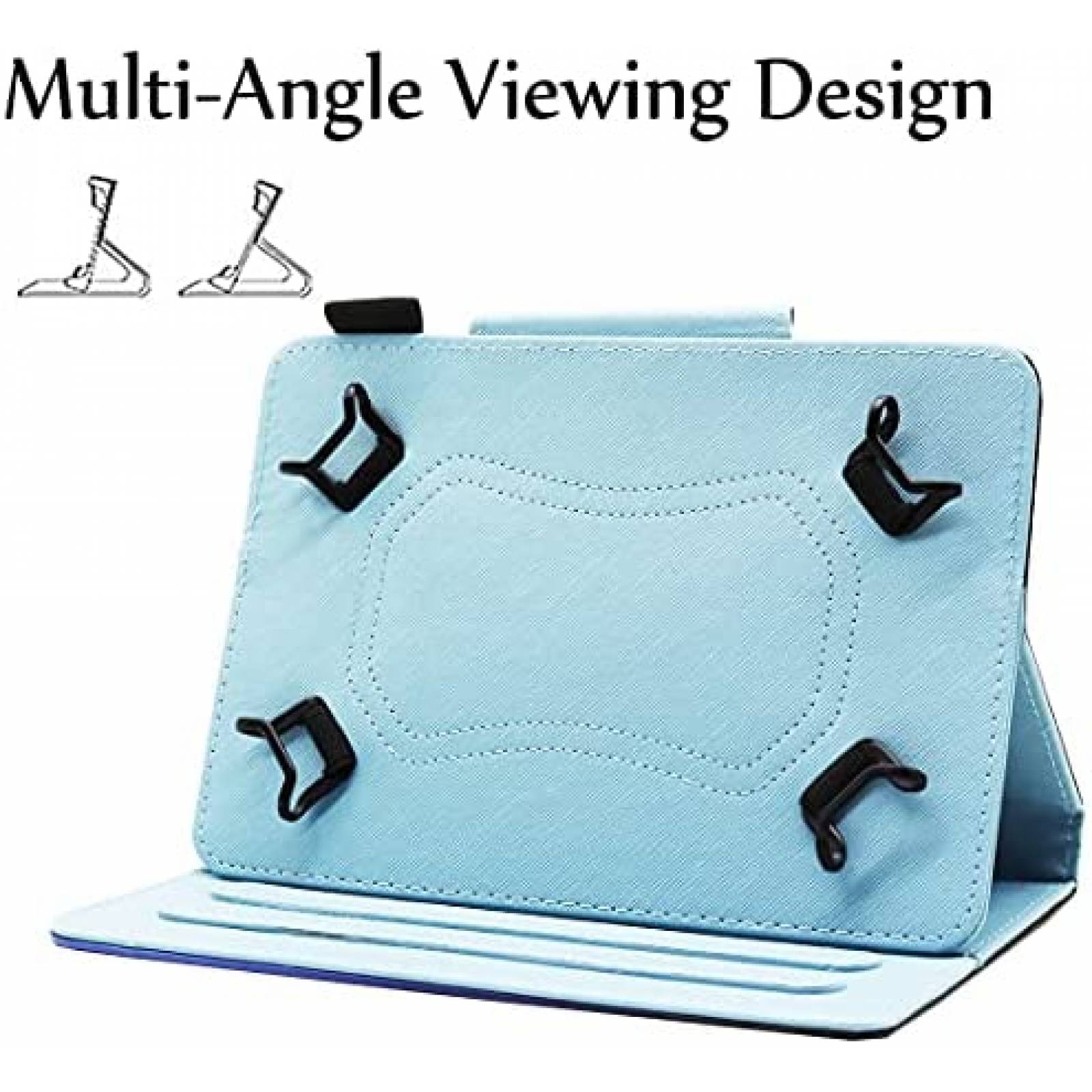 Funda Nannxiebky para Tablet de 9,5 a 10,5'' -Morado