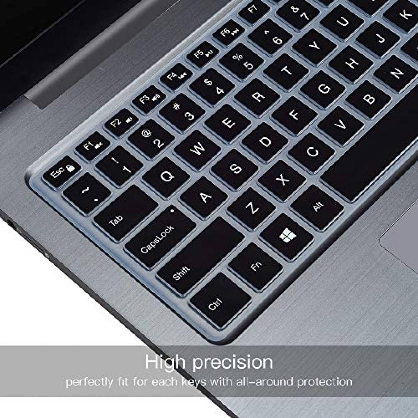 Protector de Teclado ImComor para Dell G3 G5 G7 15.6" -Claro