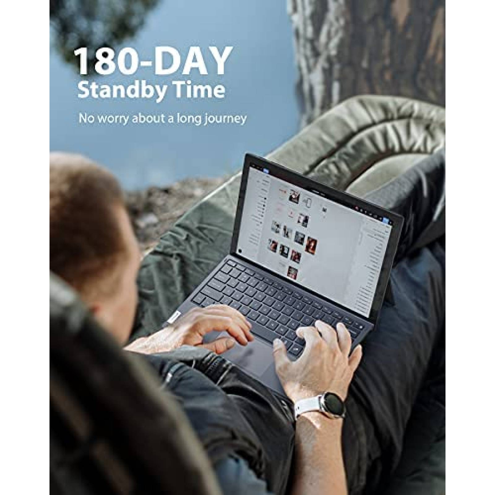 Teclado Inateck Bluetooth Retroiluminado para Surface Pro 7