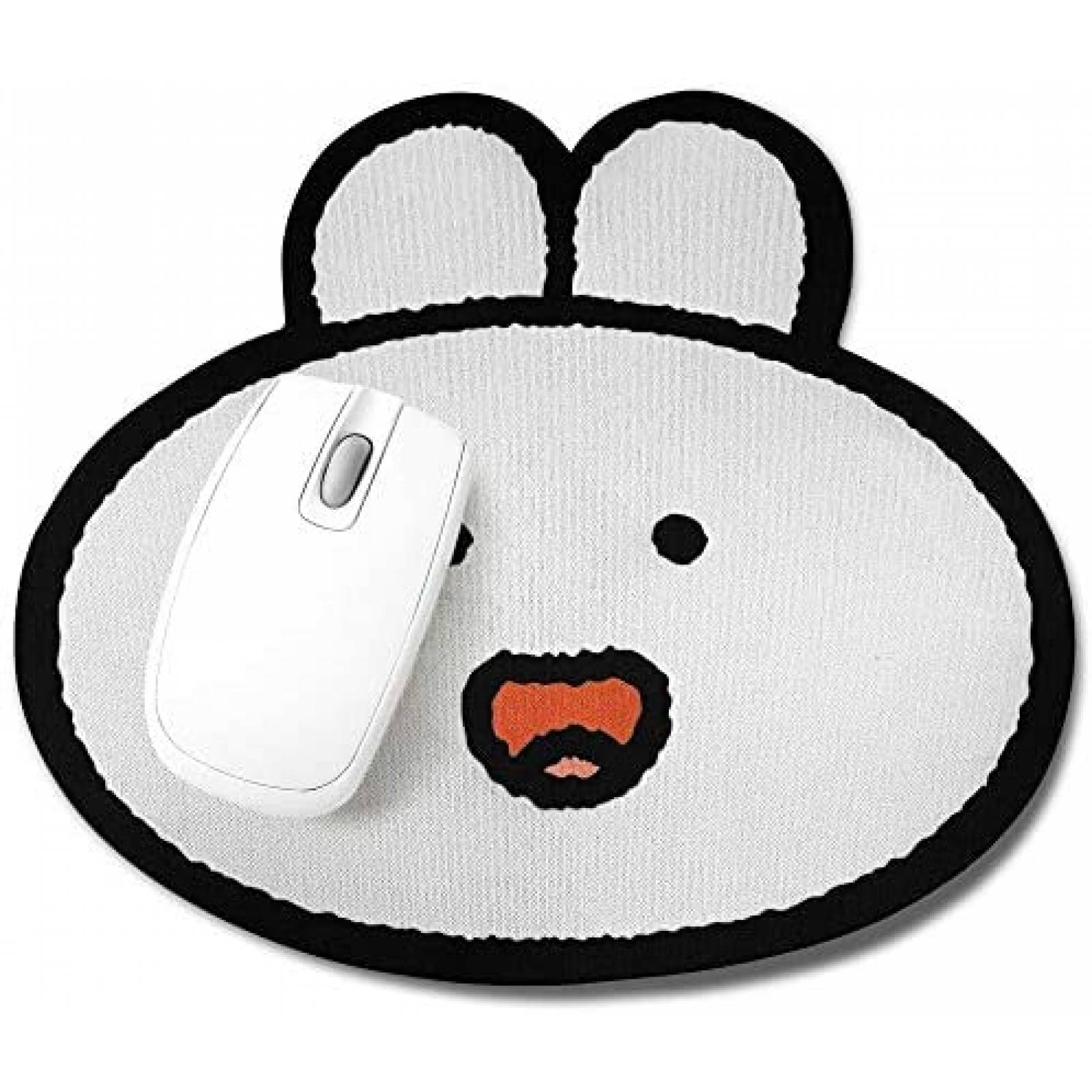 Mousepad Gamer Keeli Kawaii Antideslizante -Blanco