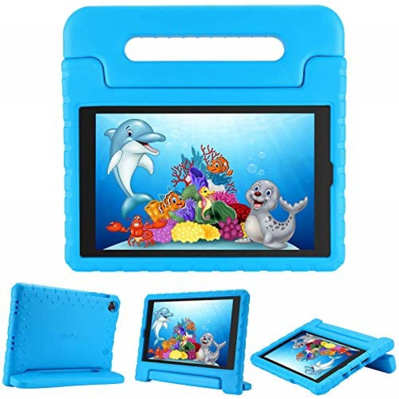 Funda ProCase para niños para Alcatel Joy Tab 2 de 8" -Azul