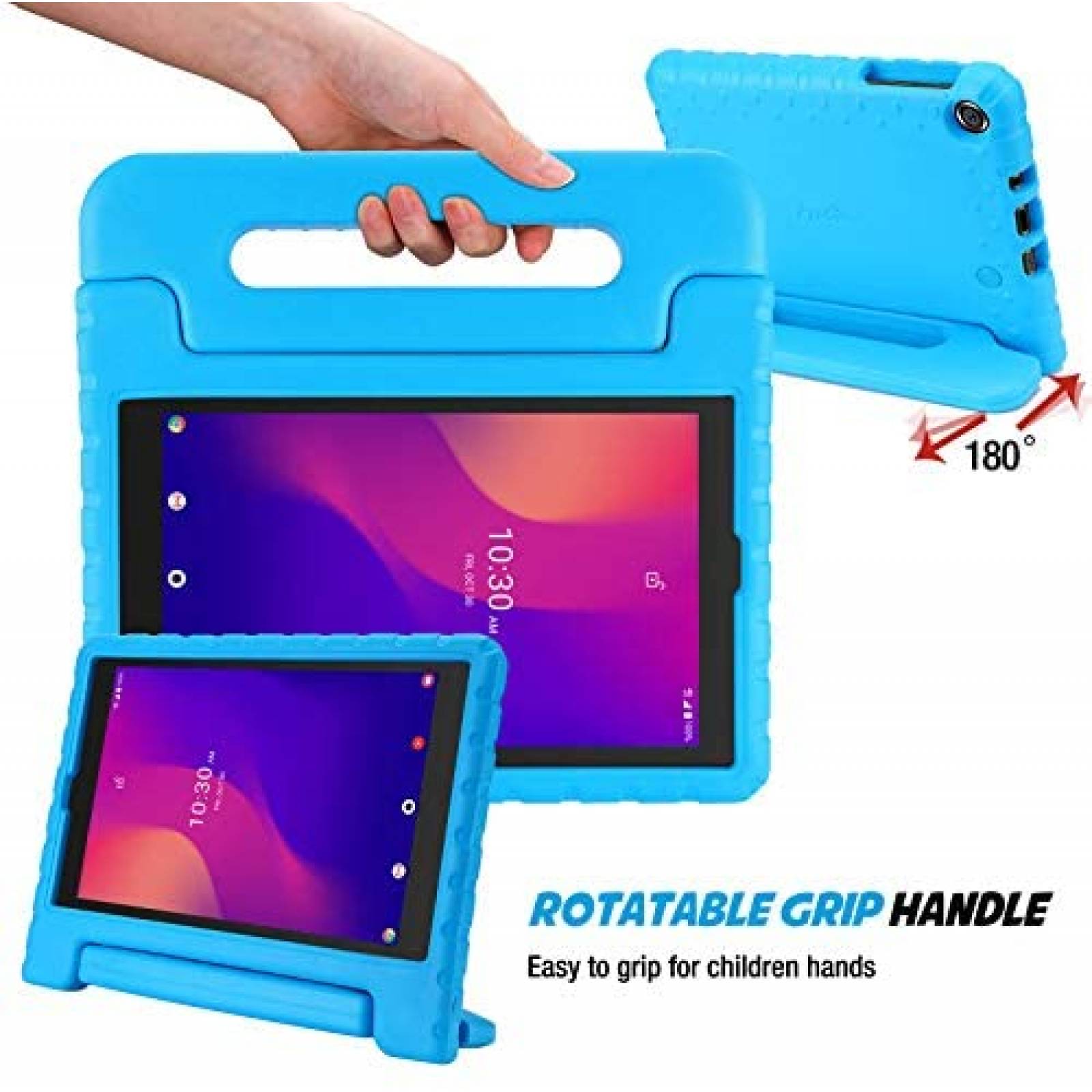 Funda ProCase para niños para Alcatel Joy Tab 2 de 8" -Azul