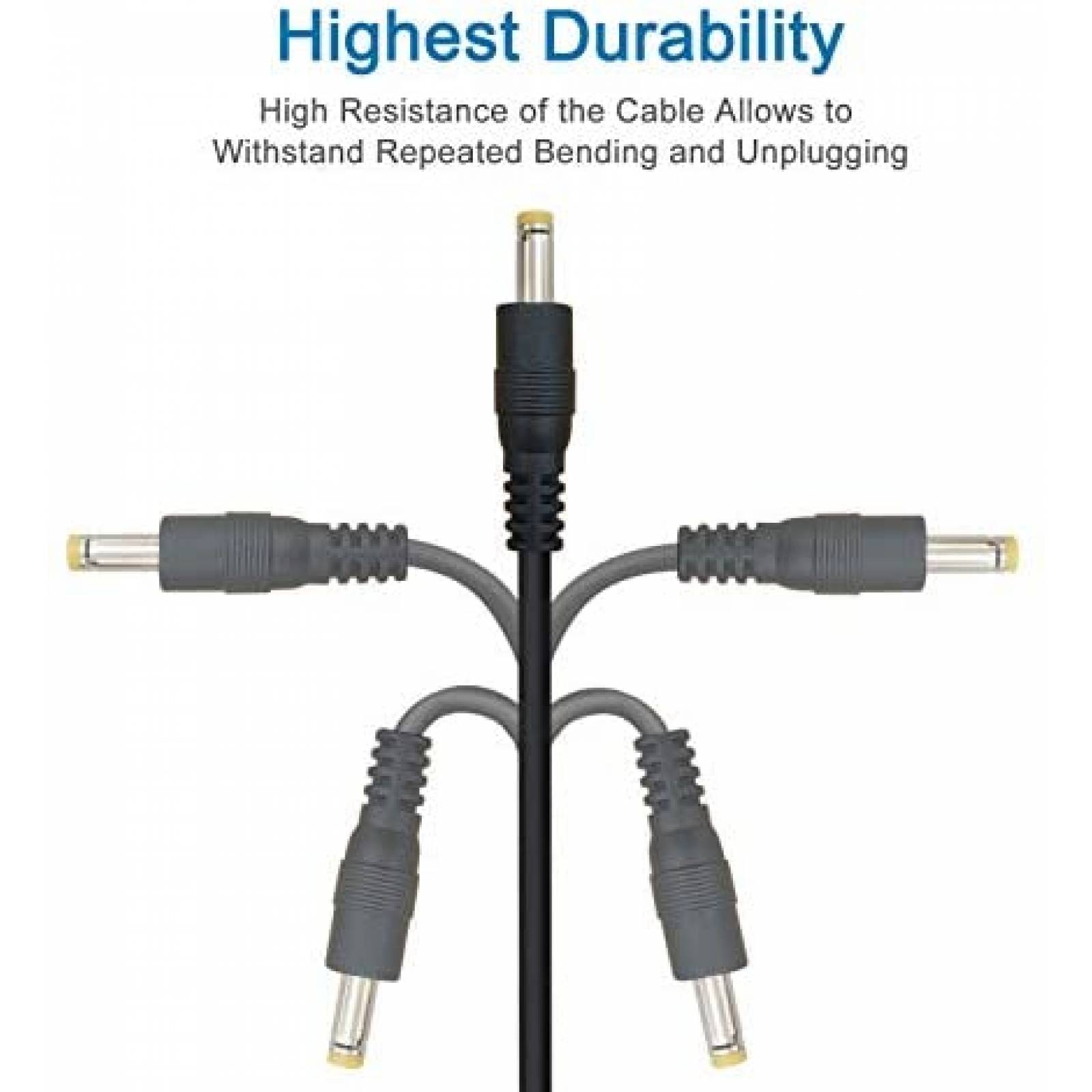 Cable de alimentacion de conector de barril SIOCEN