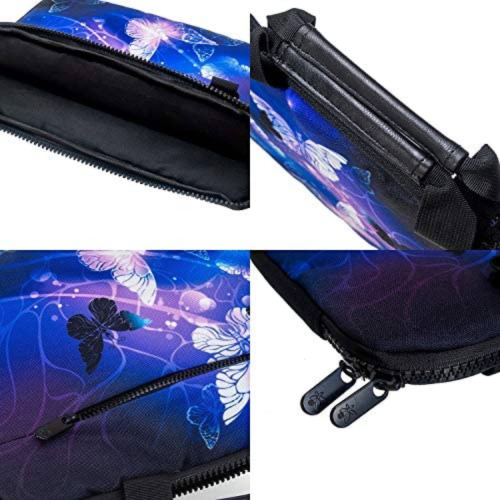 Maletin RICHEN para Laptop de 11.6 a 13'' Mariposa -Morado