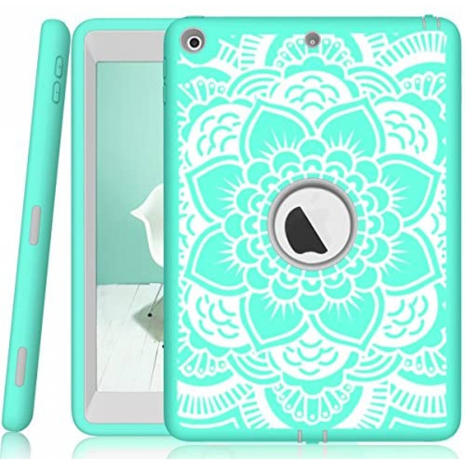 Funda Rigida Hocase para iPad 5/6 Gen de 9.7'' -Celeste
