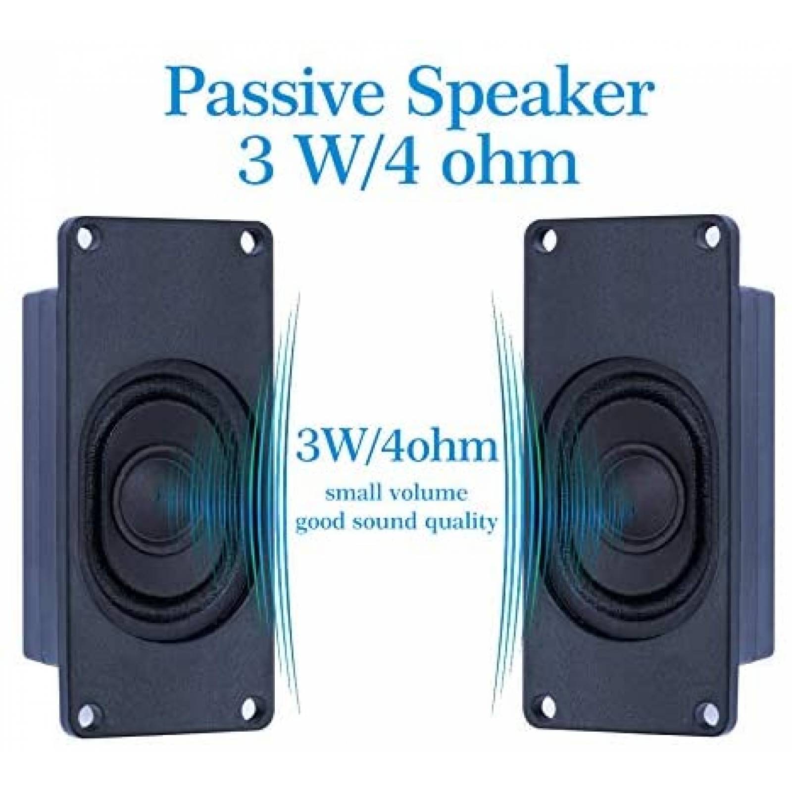 Bocina para PC CQRobot de 3 Watts 4 Ohm para Arduino -Negro