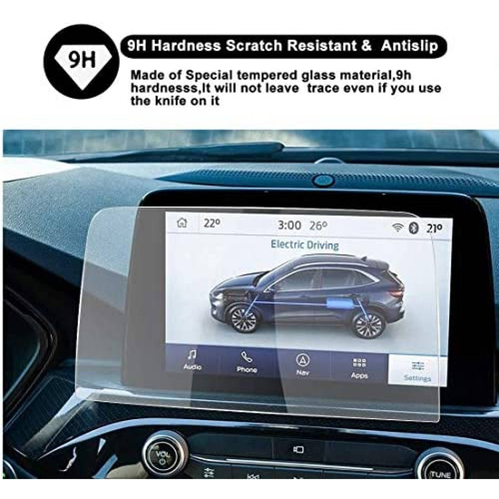 Protector de pantalla NA para Ford Escape SYNC 3 2020 8"