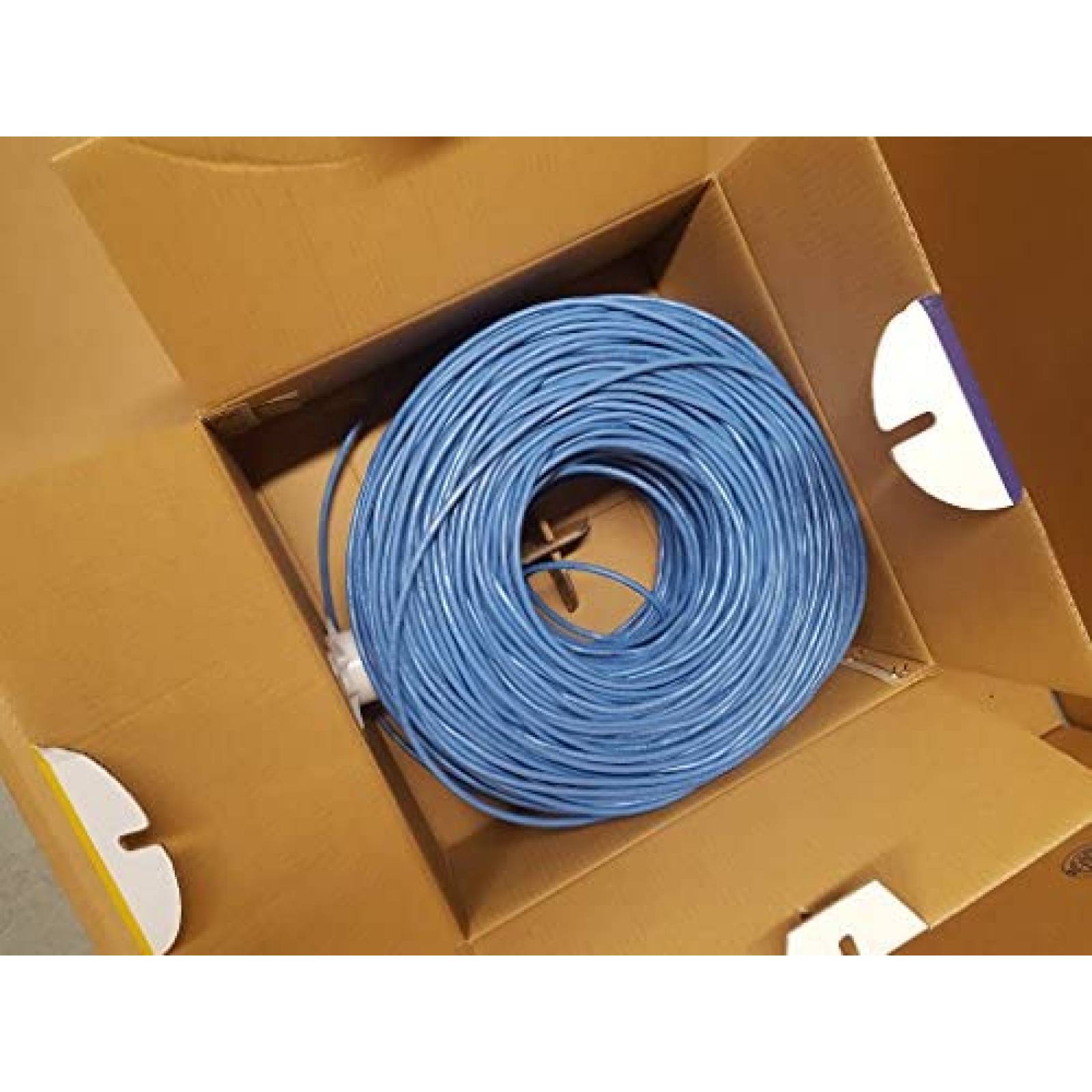 Cable de red Efficient Cables CAT6 Plenum 1000ft 550MHz