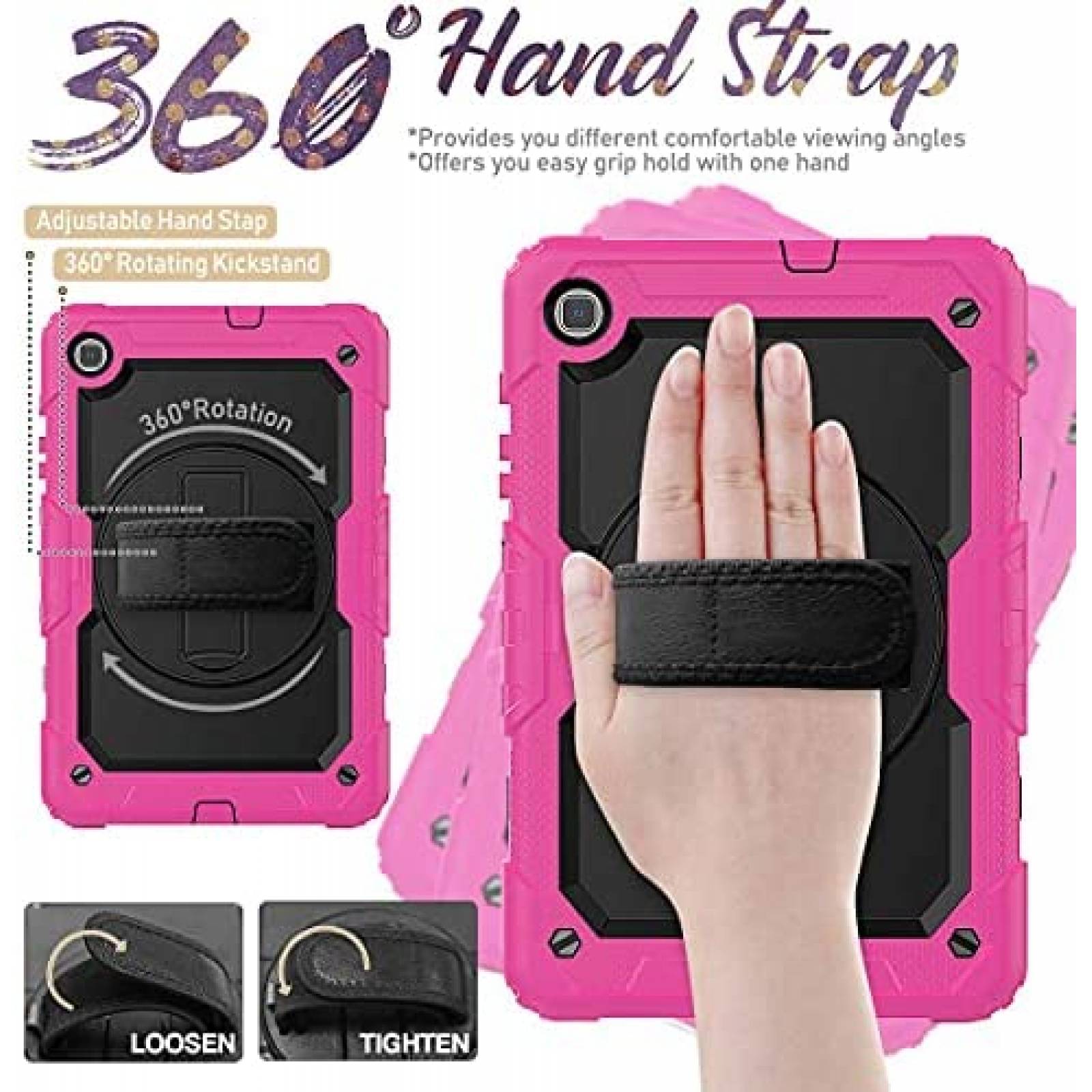 Funda HXCASEAC para Samsung Galaxy Tab S6 Lite 10.4" -Rosa