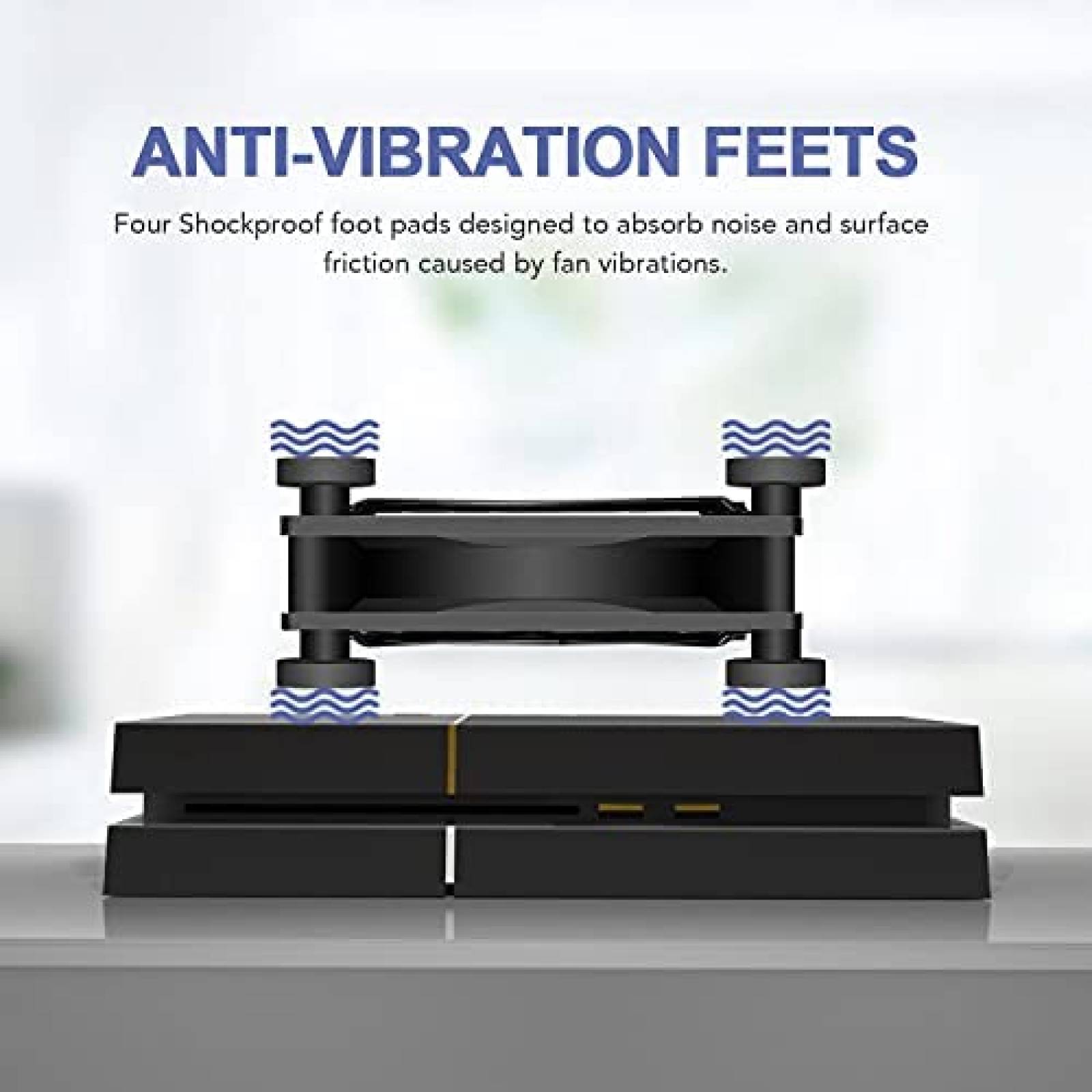 Ventilador USB Simple Deluxe silencioso de 120mm -Negro