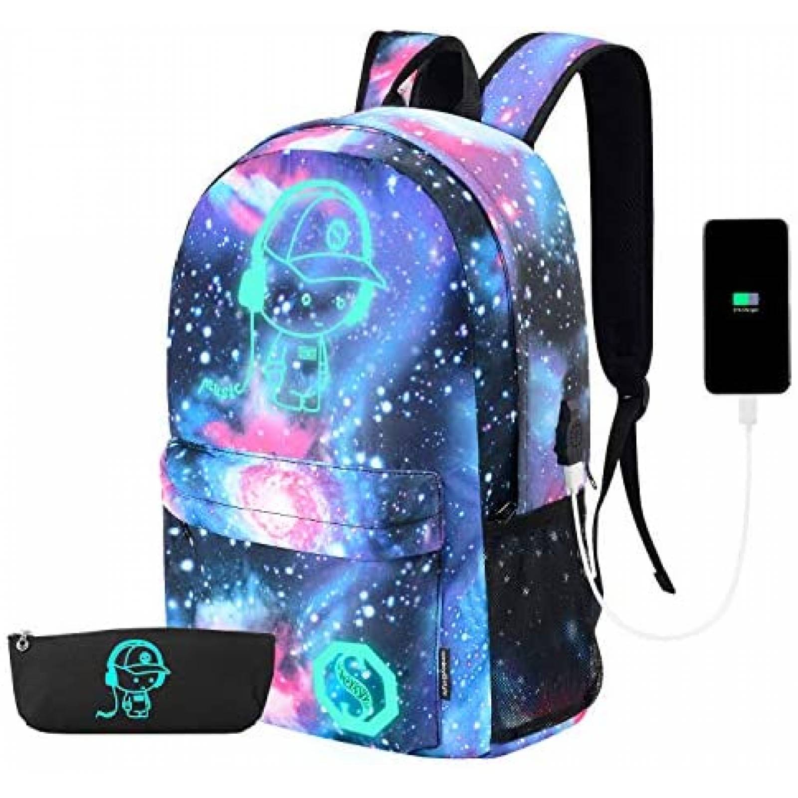 Mochila Escolar Mochila Head Galaxia Conjunto Mochilas Temáticas