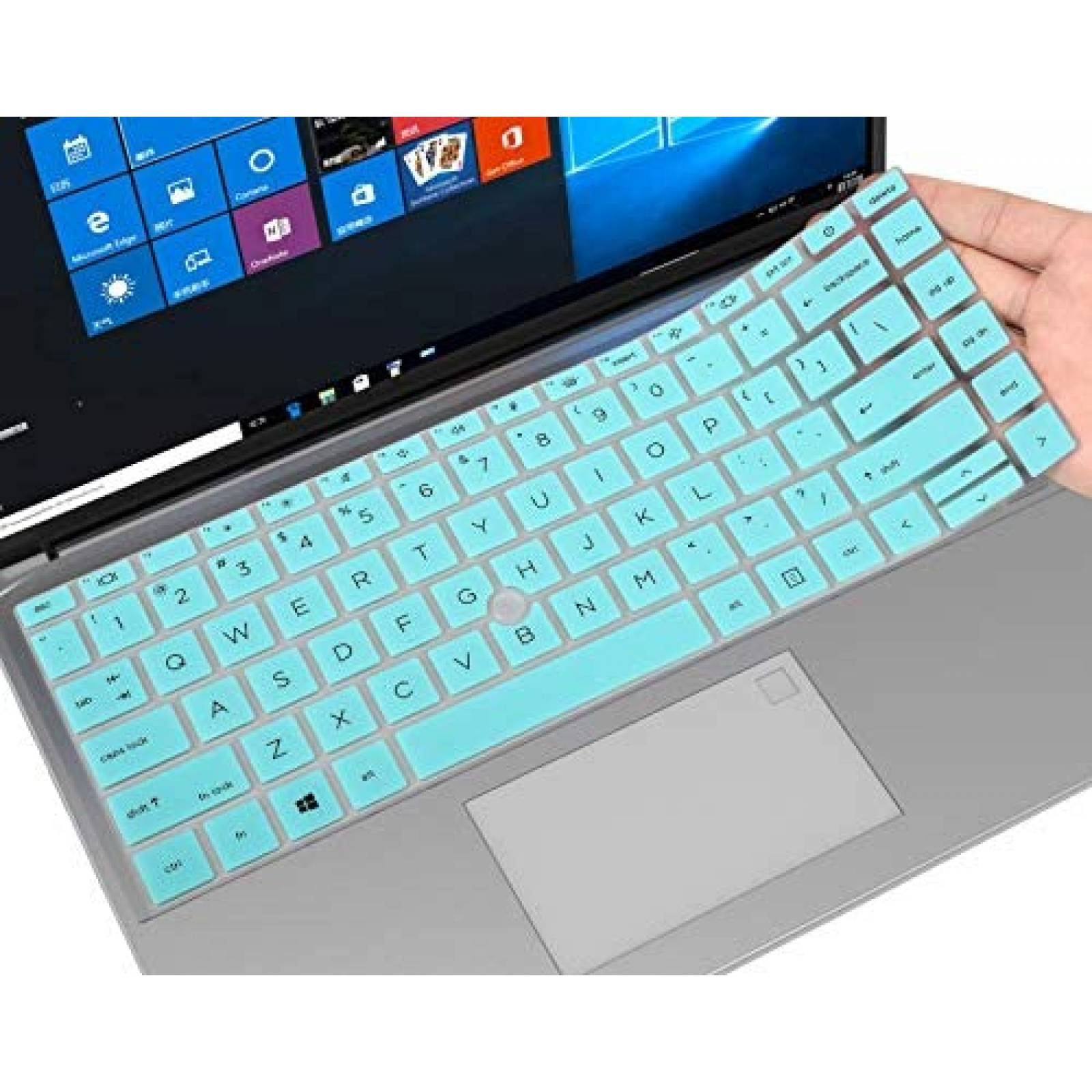 Protector de Teclado CaseBuy para HP EliteBook 14'' -Celeste