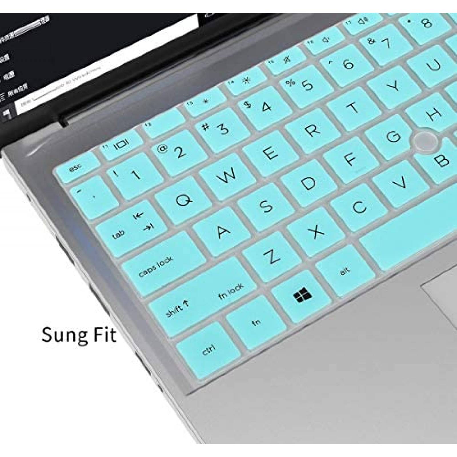 Protector de Teclado CaseBuy para HP EliteBook 14'' -Celeste