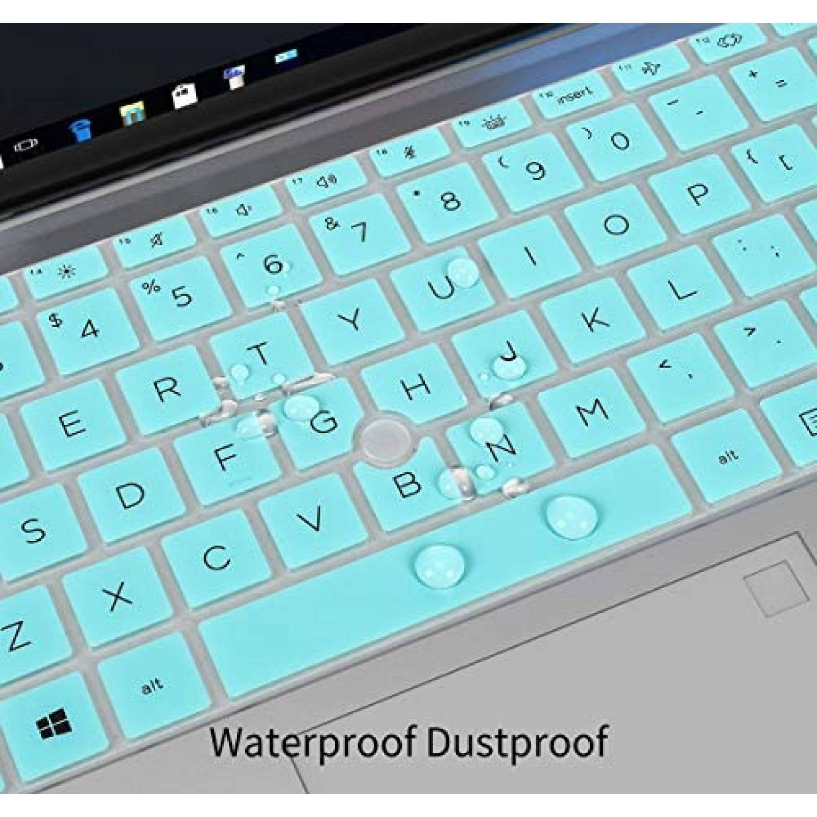 Protector de Teclado CaseBuy para HP EliteBook 14'' -Celeste
