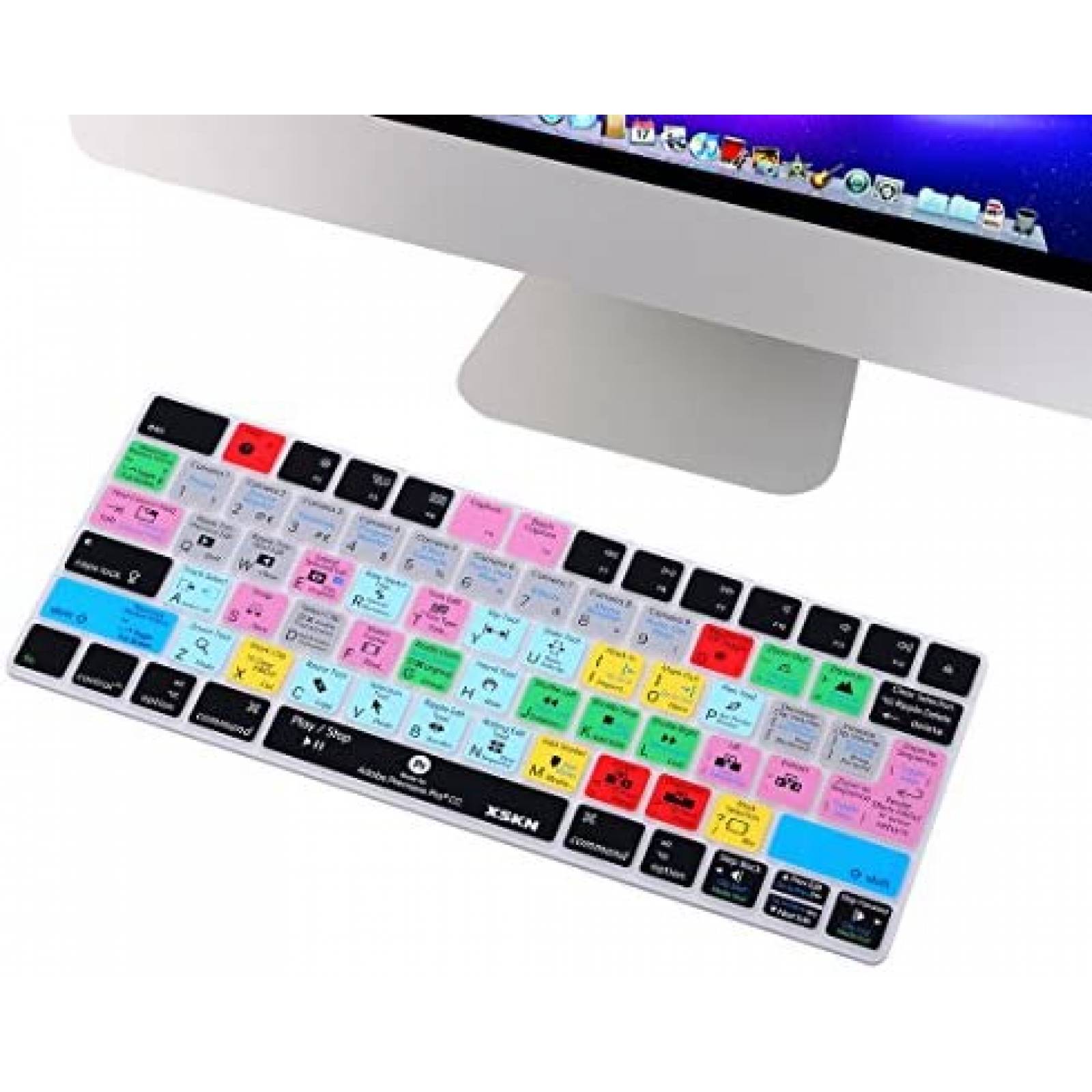 Protector de Teclado XSKN para Adobe Premiere -Multicolor